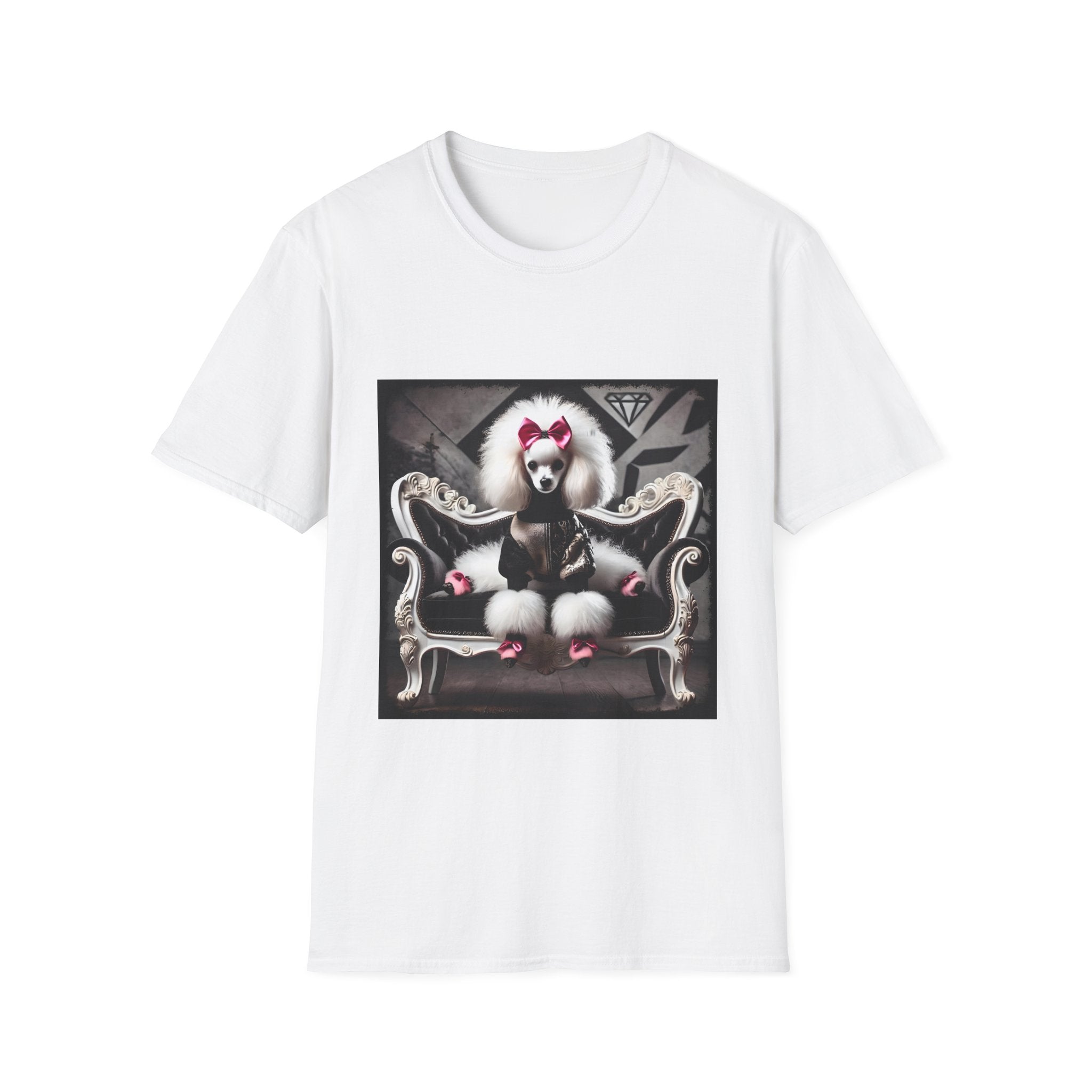 Poodle High Fashion Diva | Unisex Dog T-Shirt