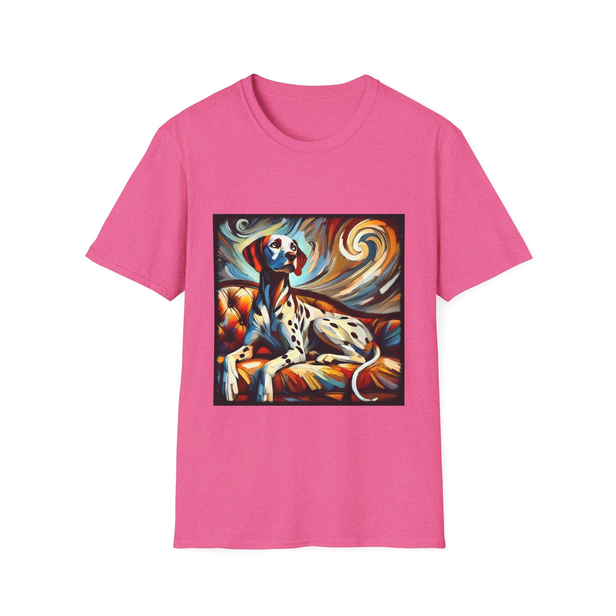 Dalmatian Warm Swirl | Unisex Dog T-Shirt