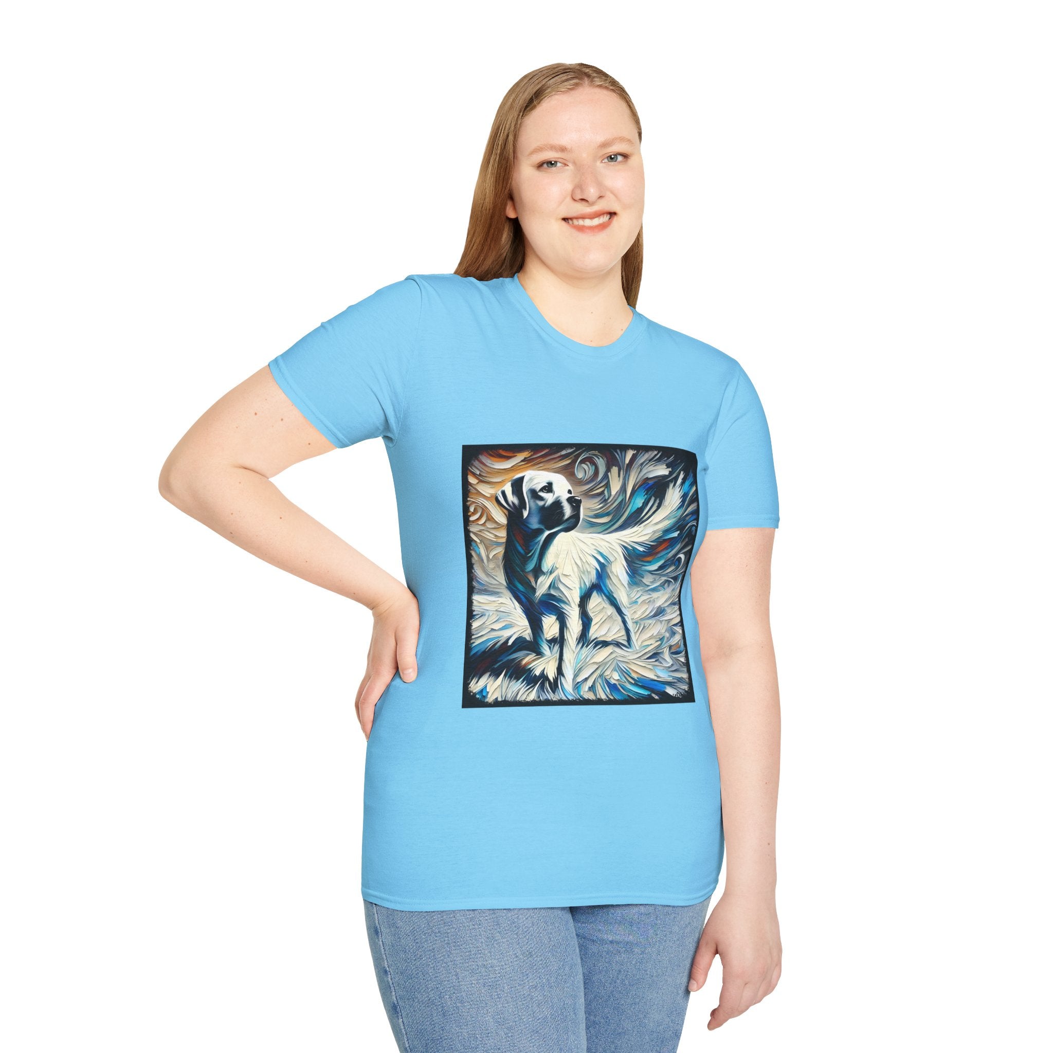 Labrador Retriever Snow Swirl | Unisex Dog T-Shirt