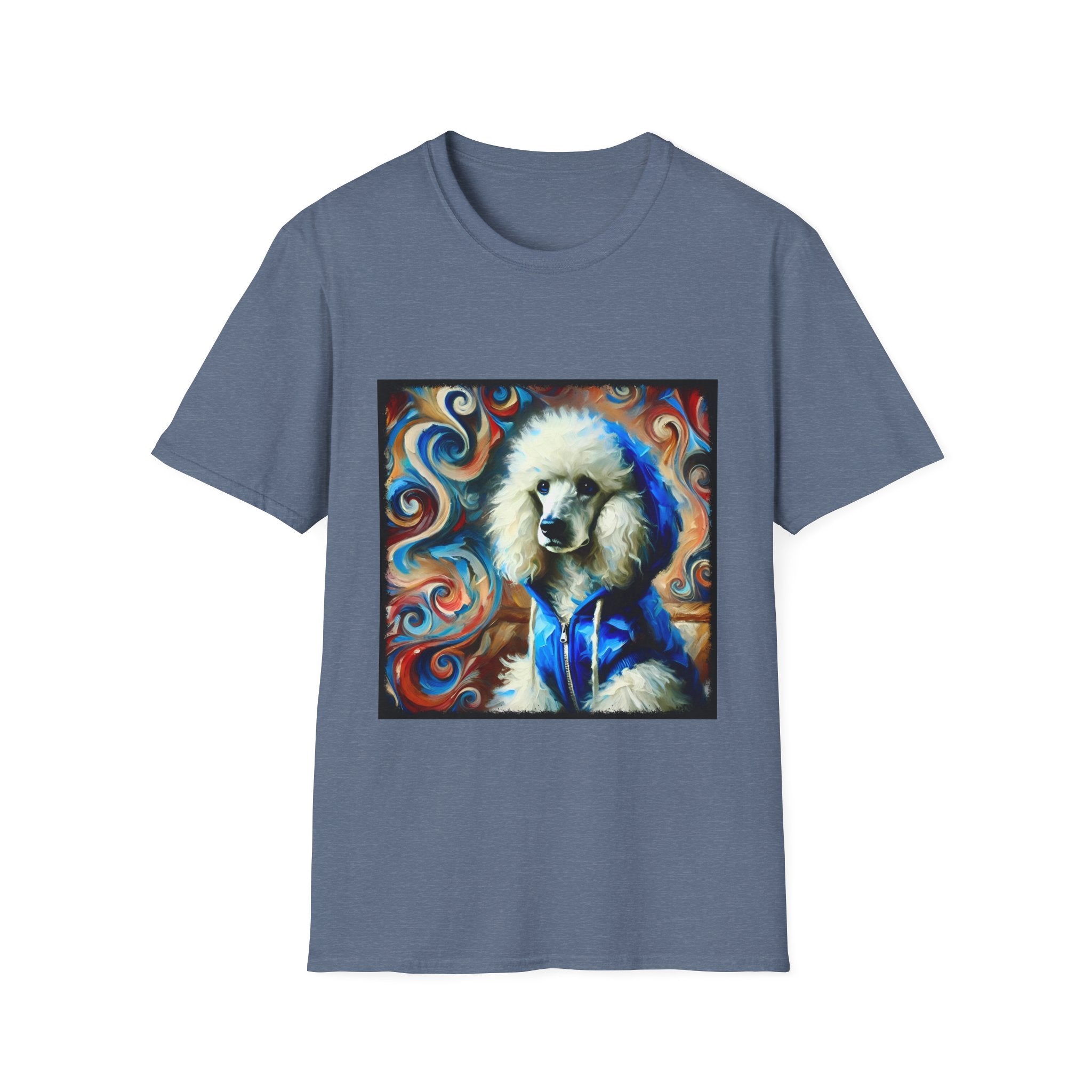 Poodle Street Style Swirl | Unisex Dog T-Shirt