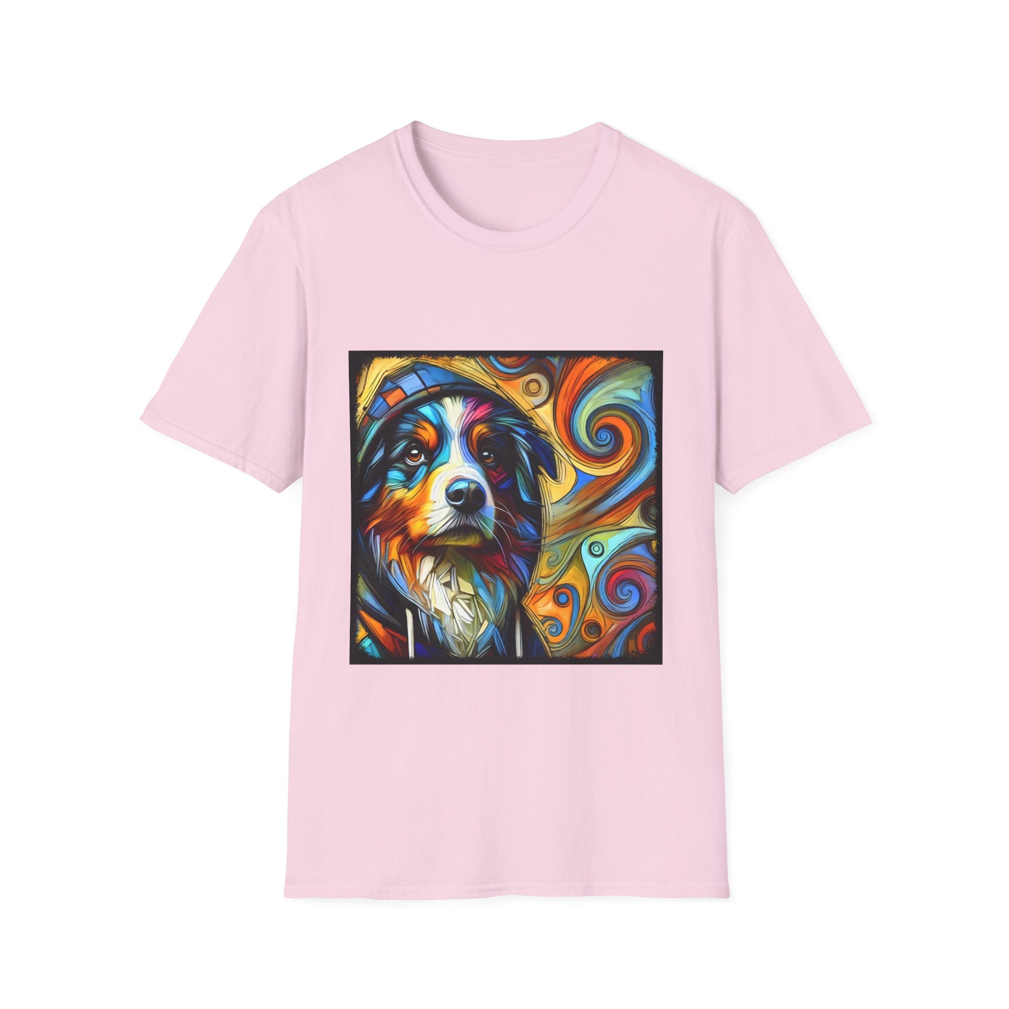 Australian Shepherd Relaxed Swirl | Unisex Dog T-Shirt