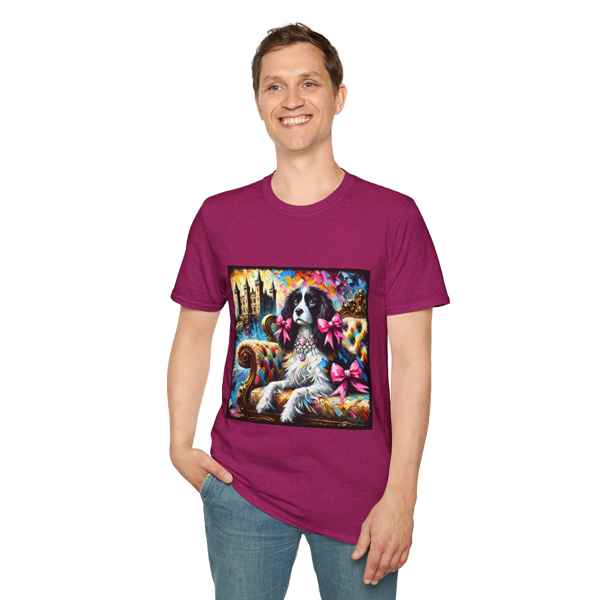 English Springer Spaniel Diamond Princess Classic | Unisex Dog T-Shirt