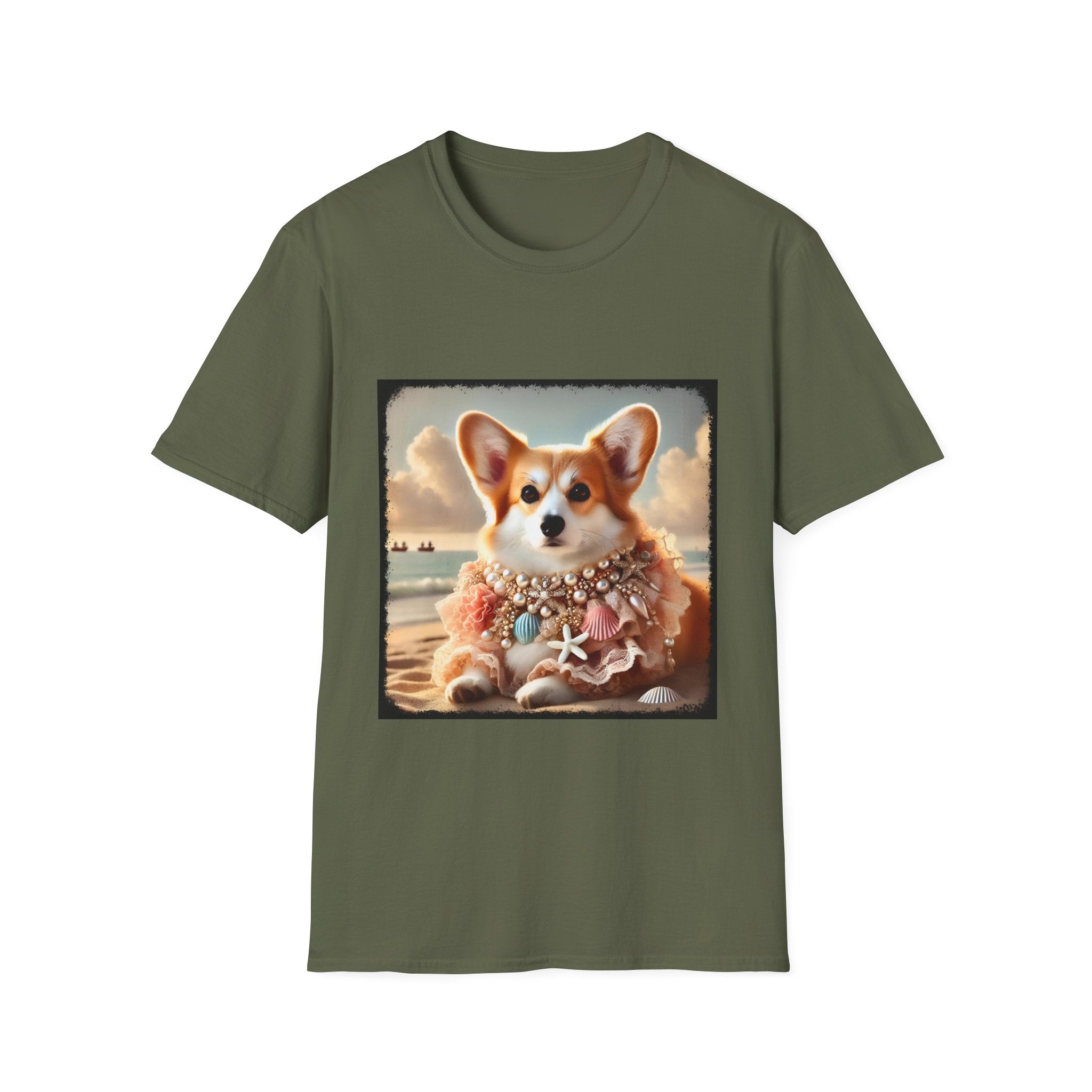 Pembroke Welsh Corgi Ocean Queen | Unisex Dog T-Shirt