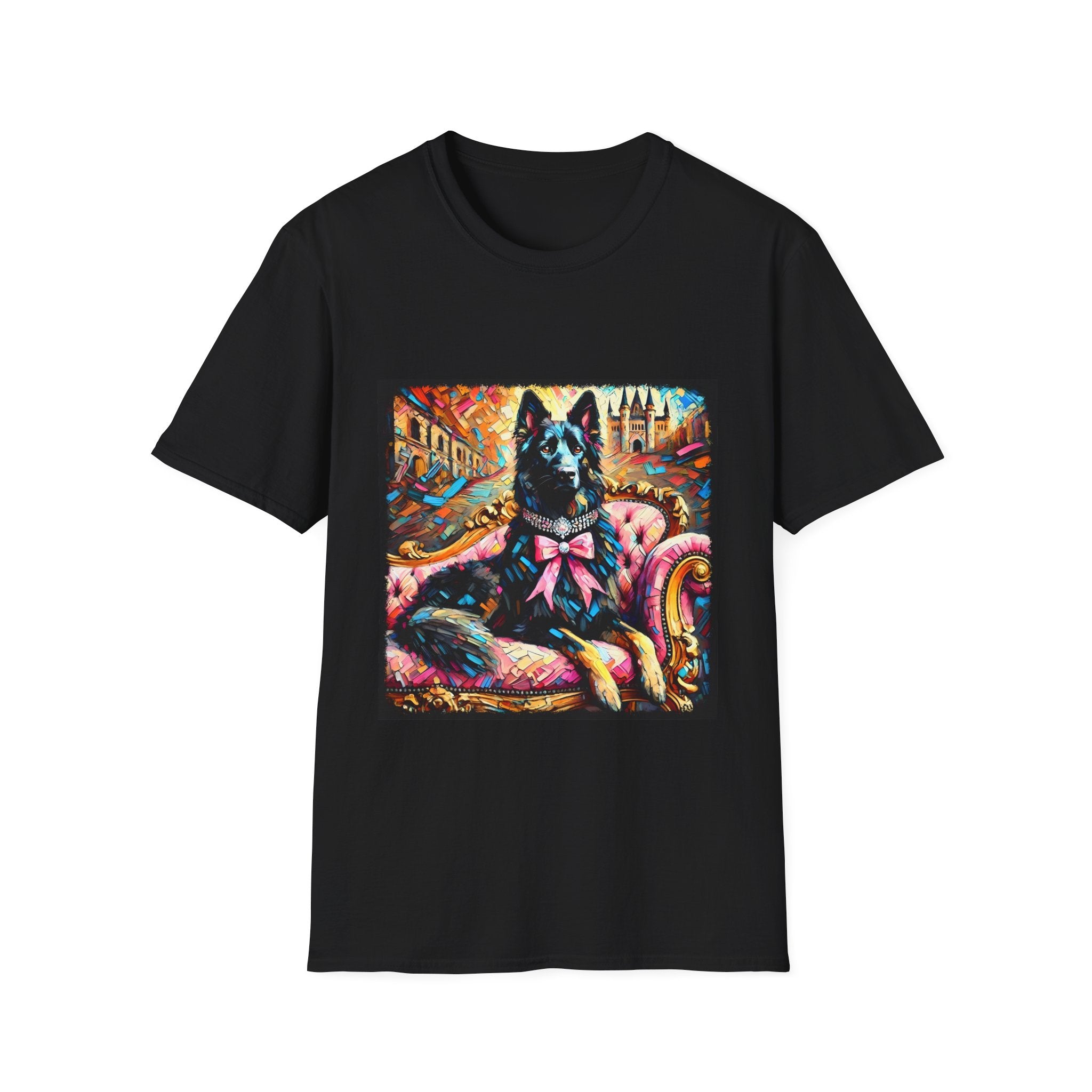 German Shepherd Diamond Princess Classic  | Unisex Dog T-Shirt