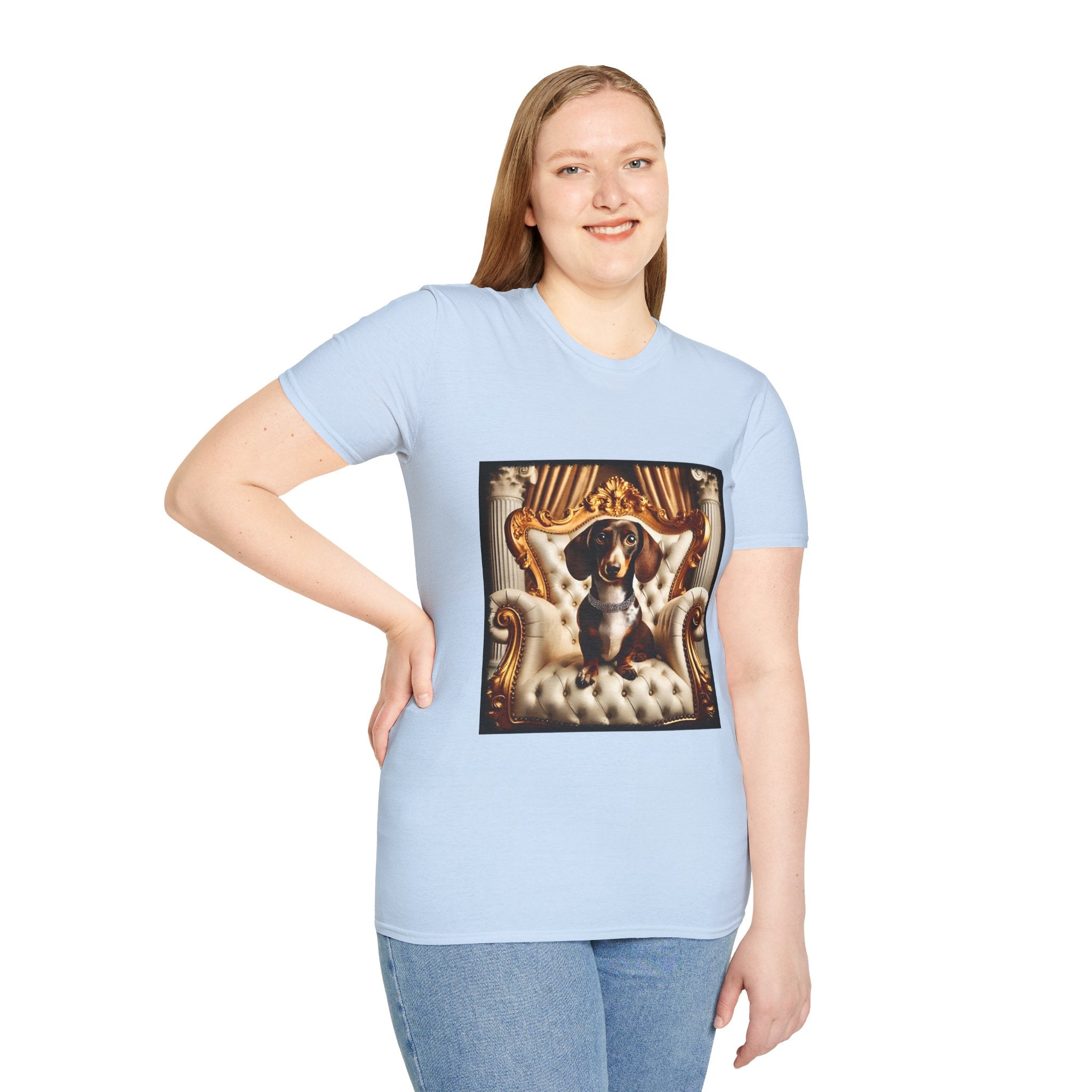 Dachshund Gold Drip | Unisex Dog T-Shirt