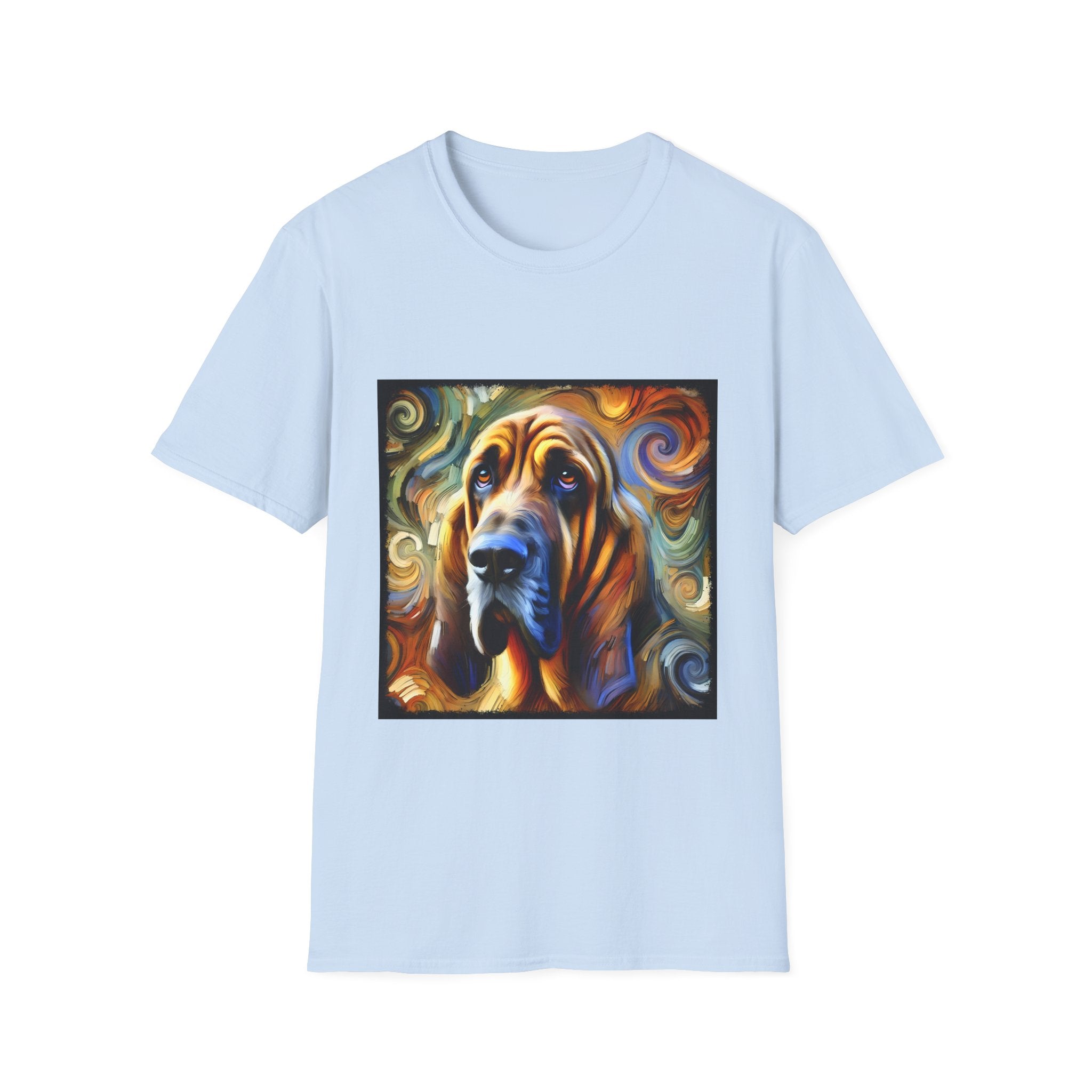 Bloodhound Warm Swirl | Unisex Dog T-Shirt