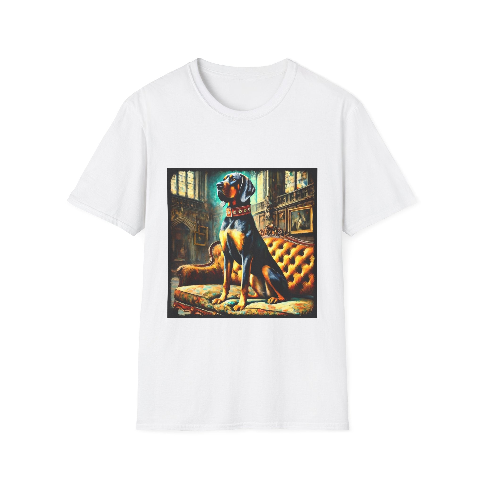 Coonhound Casual Royalty | Unisex Dog T-Shirt