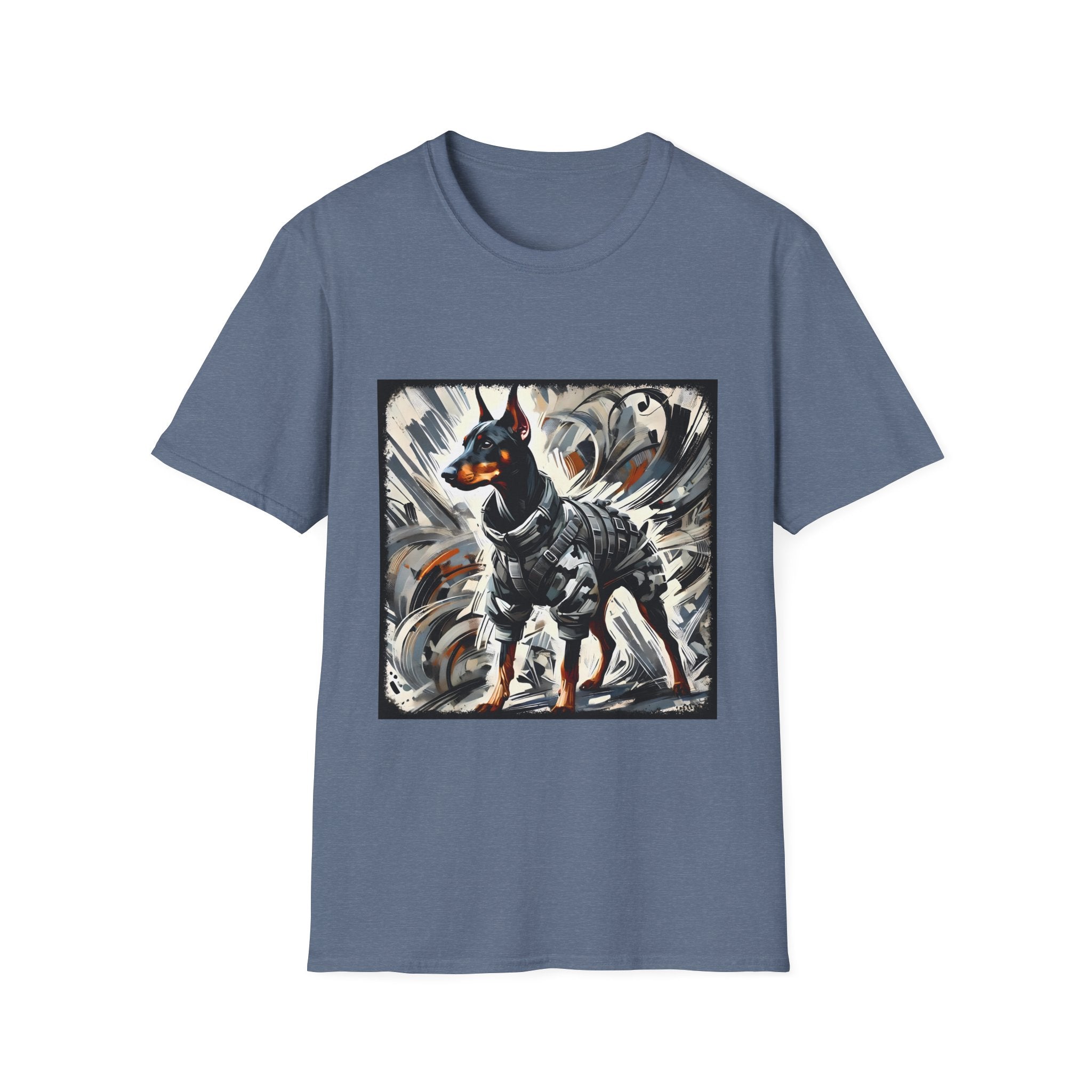 Doberman Pinscher Bold Armor Classic | Unisex Dog T-Shirt