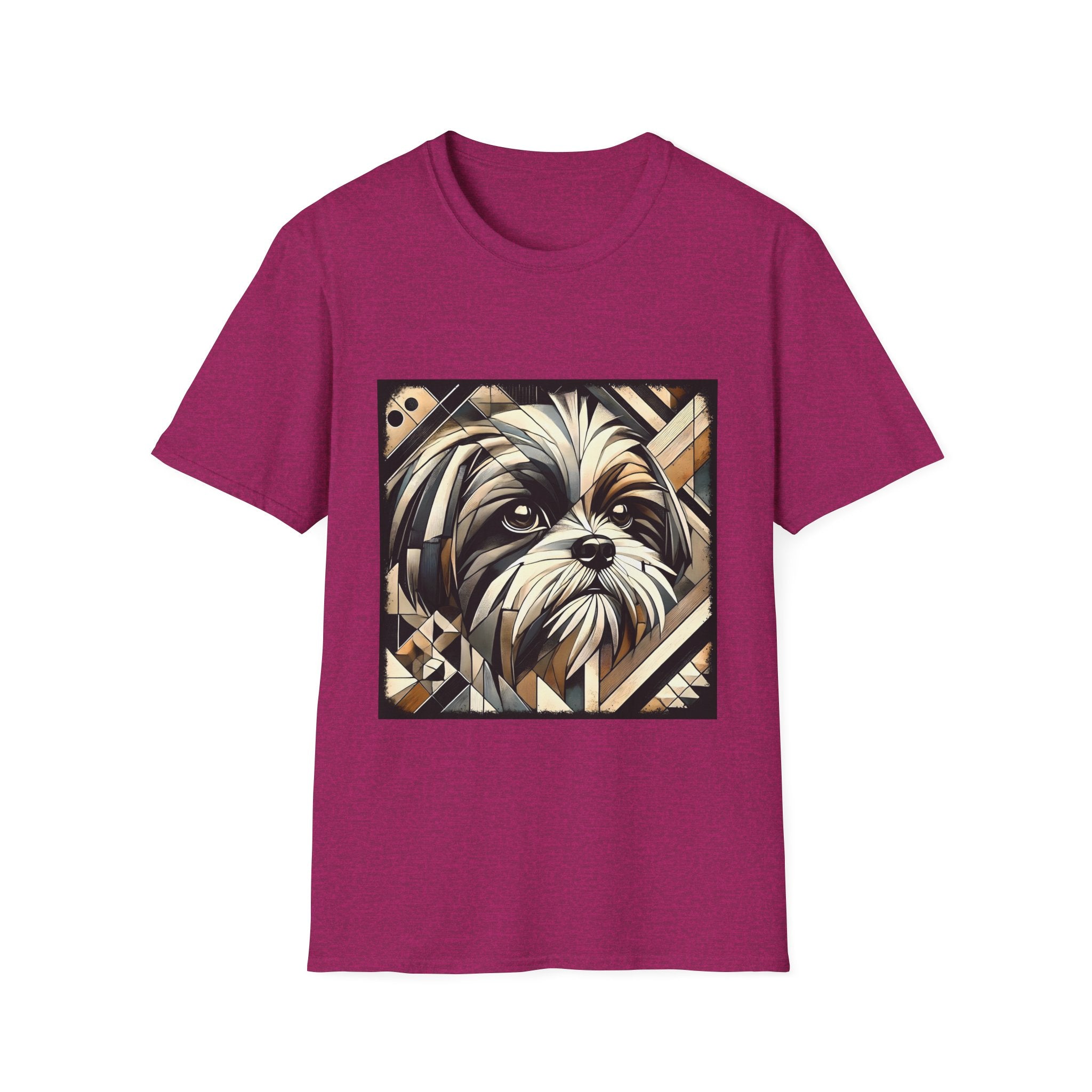Shih Tzu Bold Geometric | Unisex Dog T-Shirt