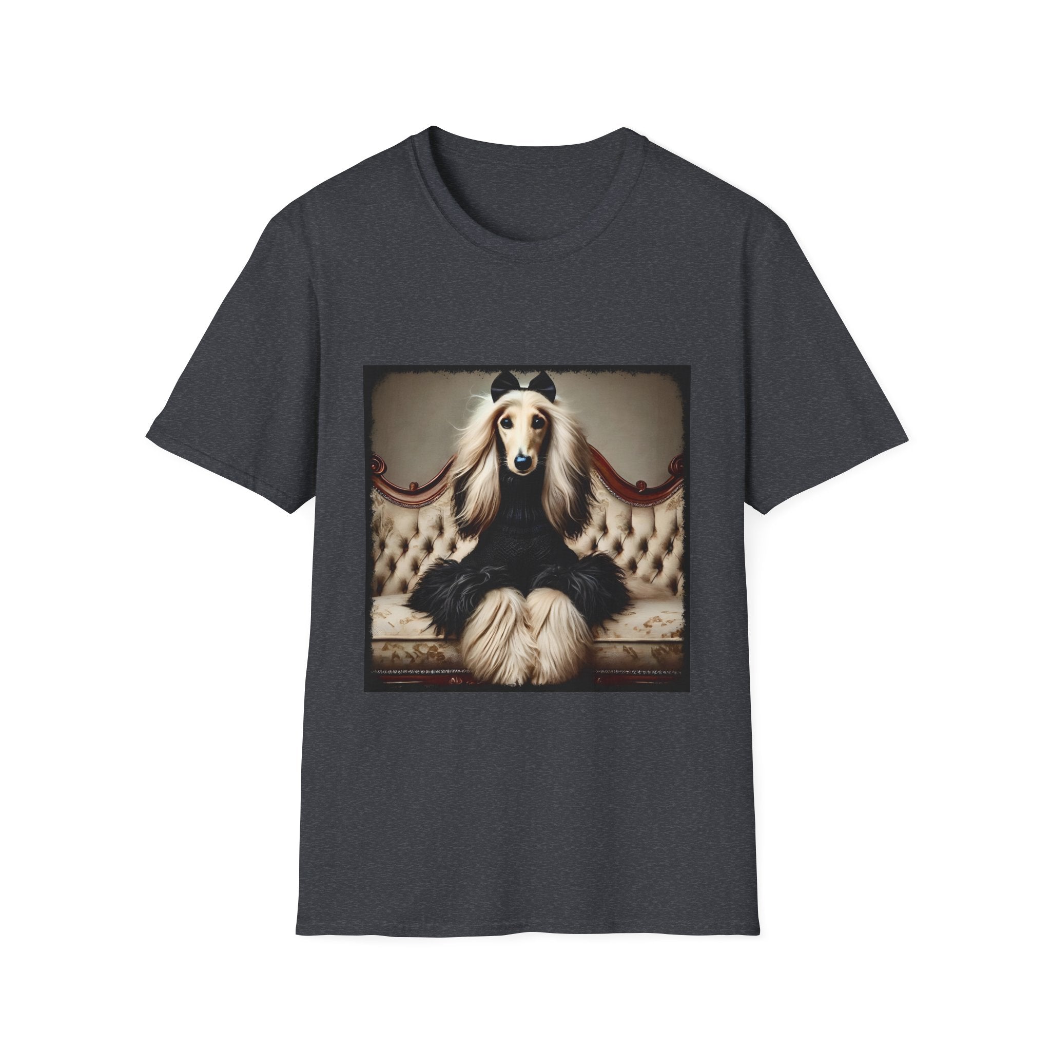 Afghan Hound Pure Icon | Unisex Dog T-Shirt