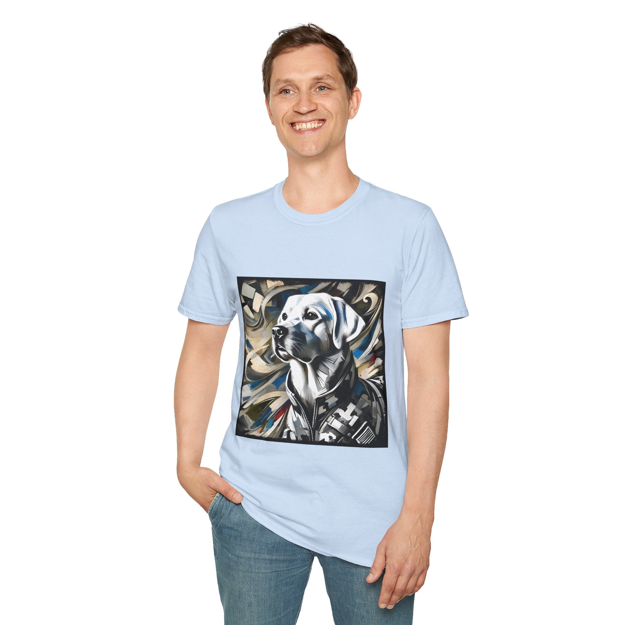 Labrador Retriever Bold Armor Classic | Unisex Dog T-Shirt