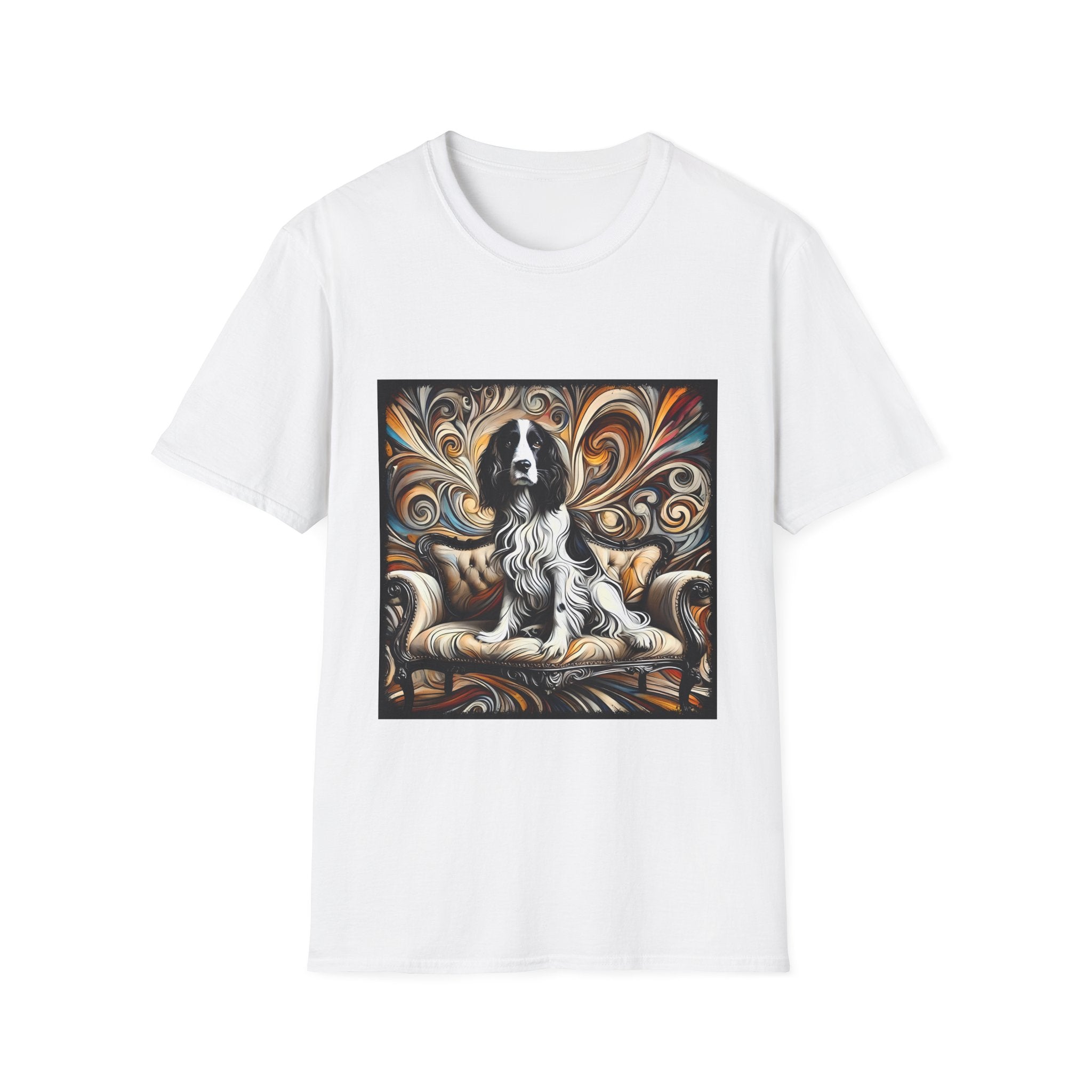 English Springer Spaniel Warm Swirl | Unisex Dog T-Shirt