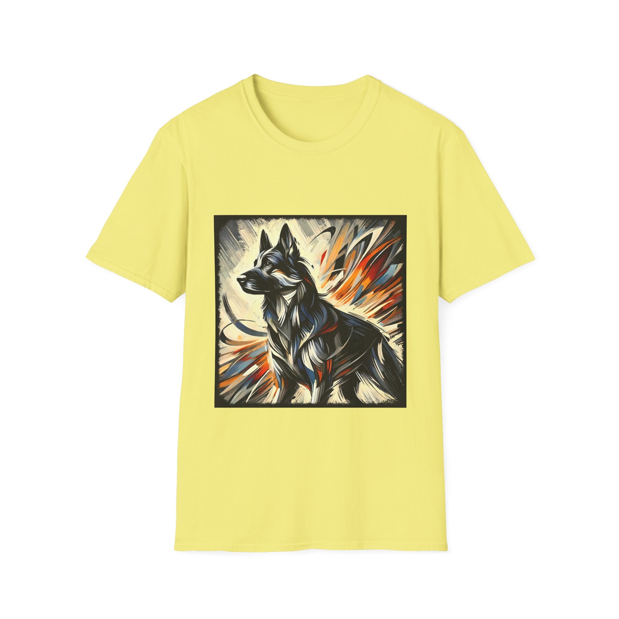 German Shepherd Fire Classic | Unisex Dog T-Shirt