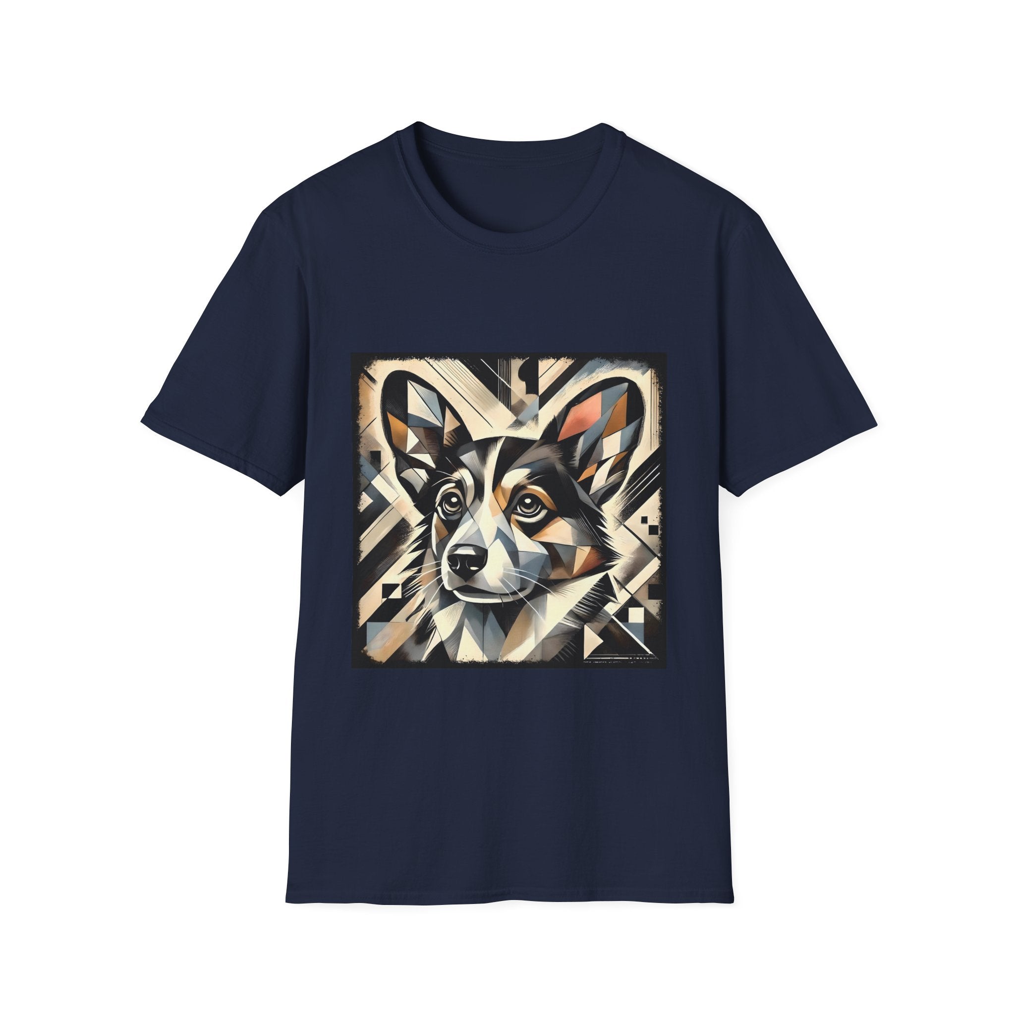 Pembroke Welsh Corgi Geometric | Unisex Dog T-Shirt