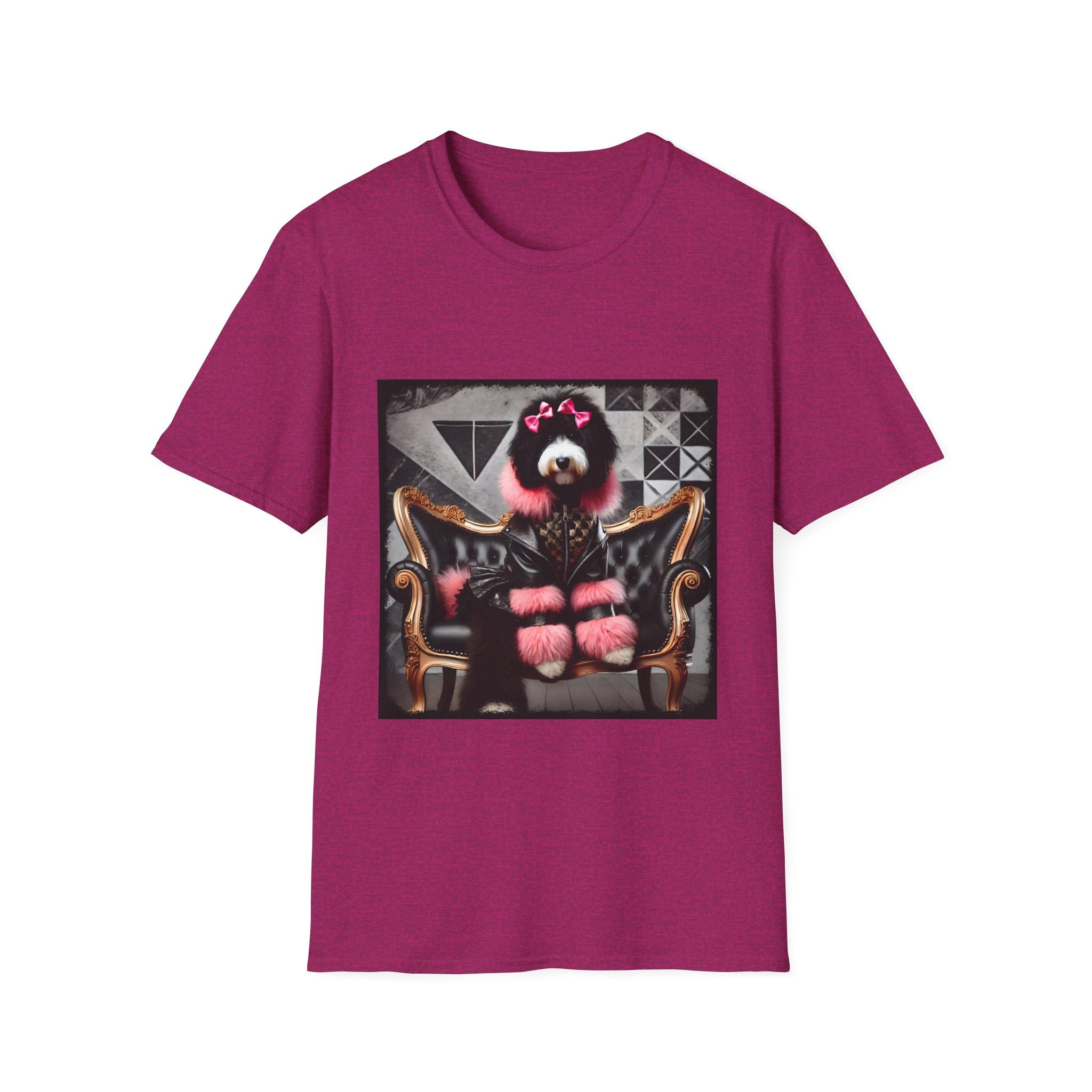 Bernedoodle Chic Rocker | Unisex Dog T-Shirt
