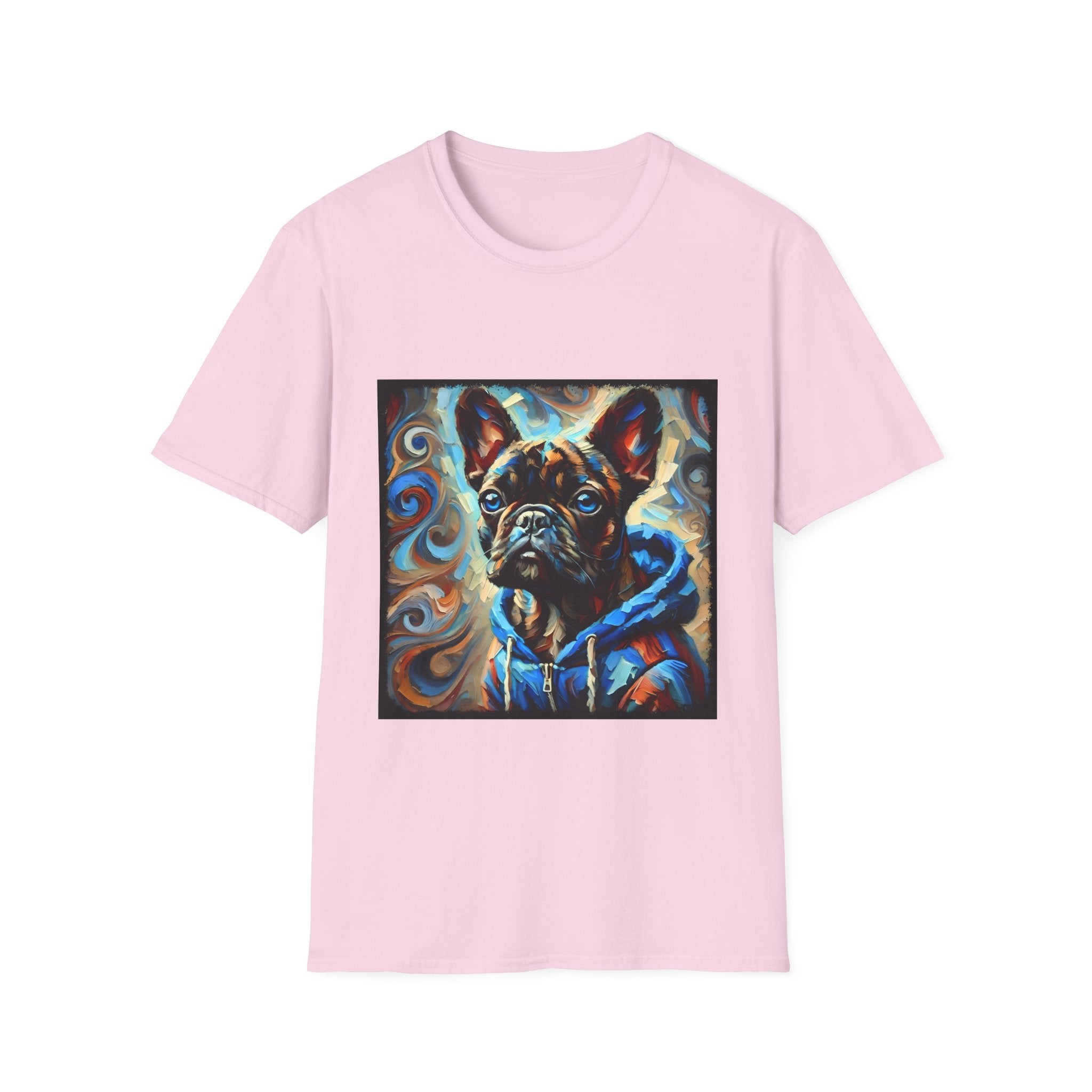 French Bulldog Brindle Bruh Swirl | Unisex Dog T-Shirt