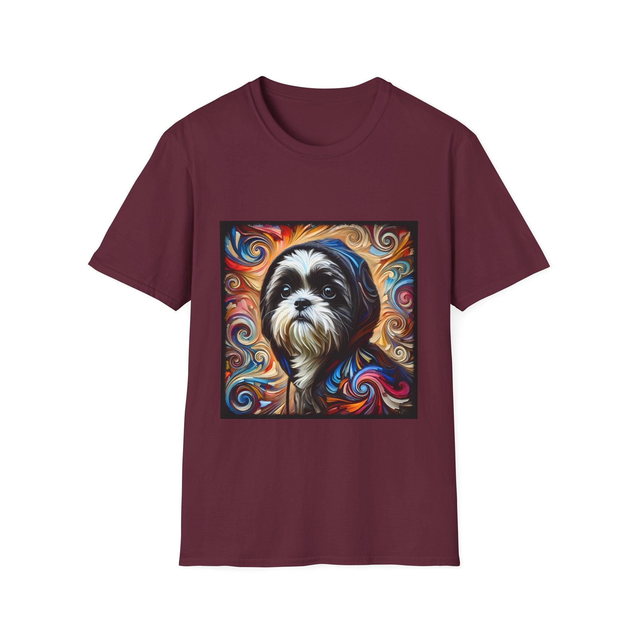 Shih Tzu Hoodie Swirl |  Unisex Dog T-Shirt