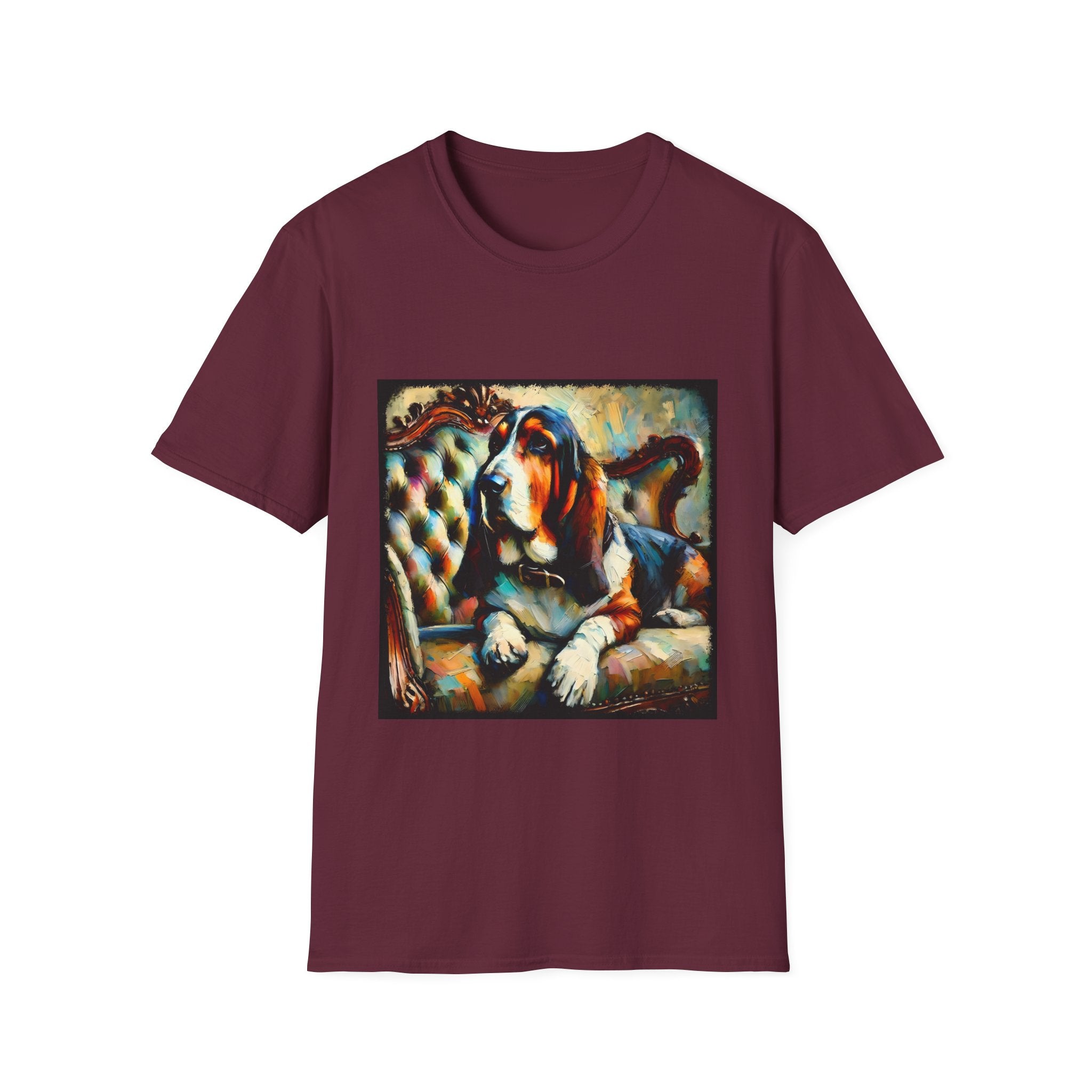 Basset Hound Elegant Classic | Unisex Dog T-Shirt