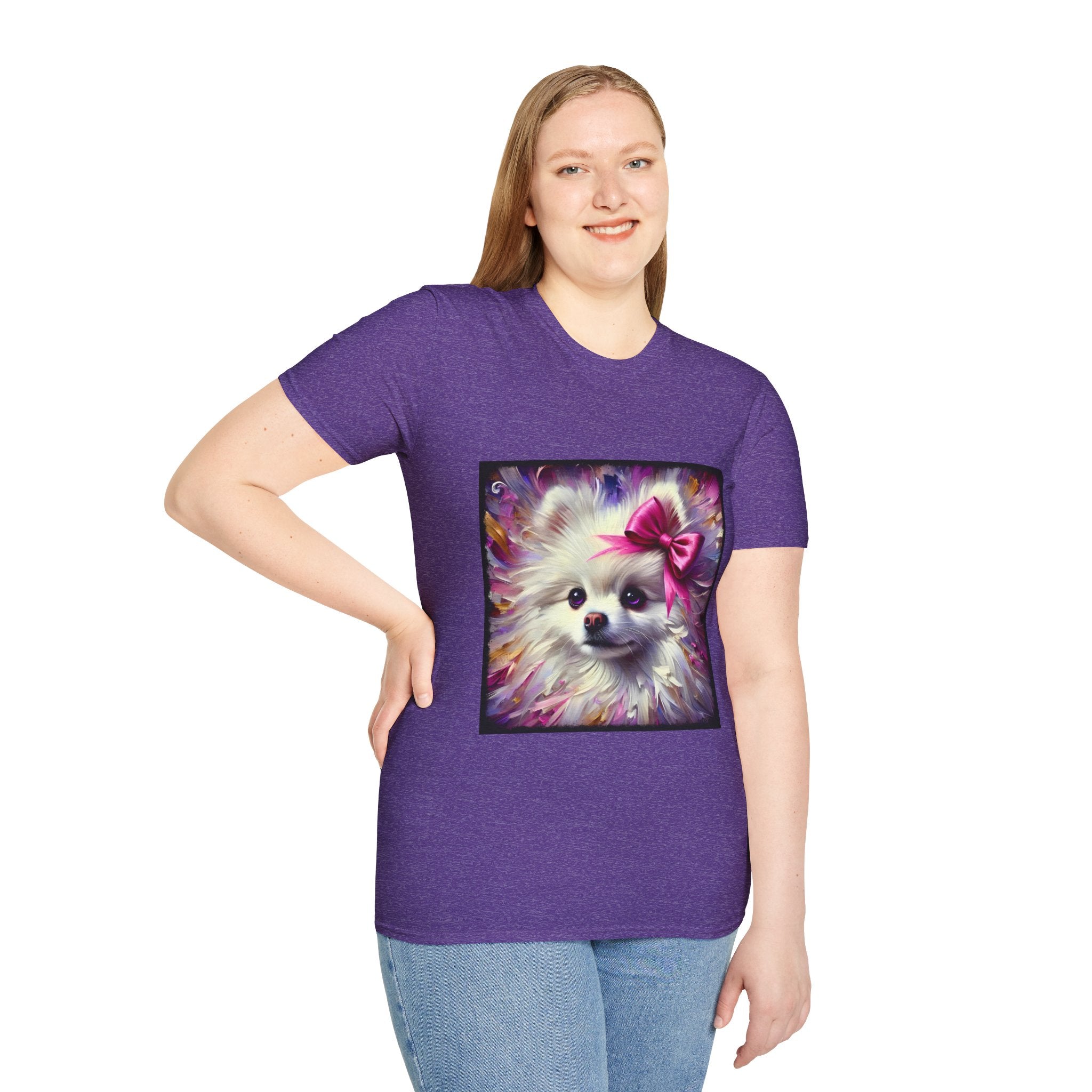 Pomeranian Beautiful Classic  | Unisex Dog T-Shirt
