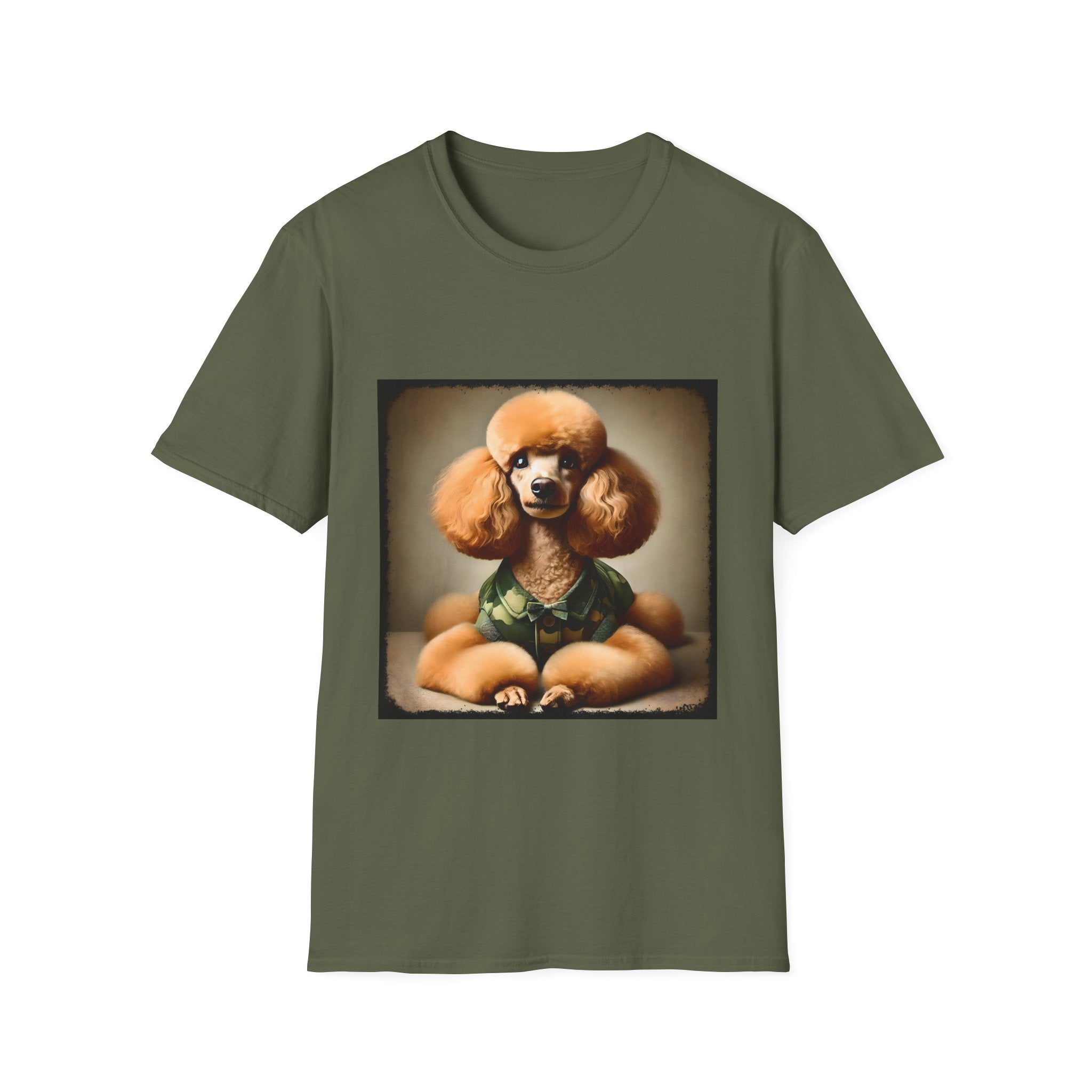 Poodle Camo Chic  | Unisex Dog T-Shirt