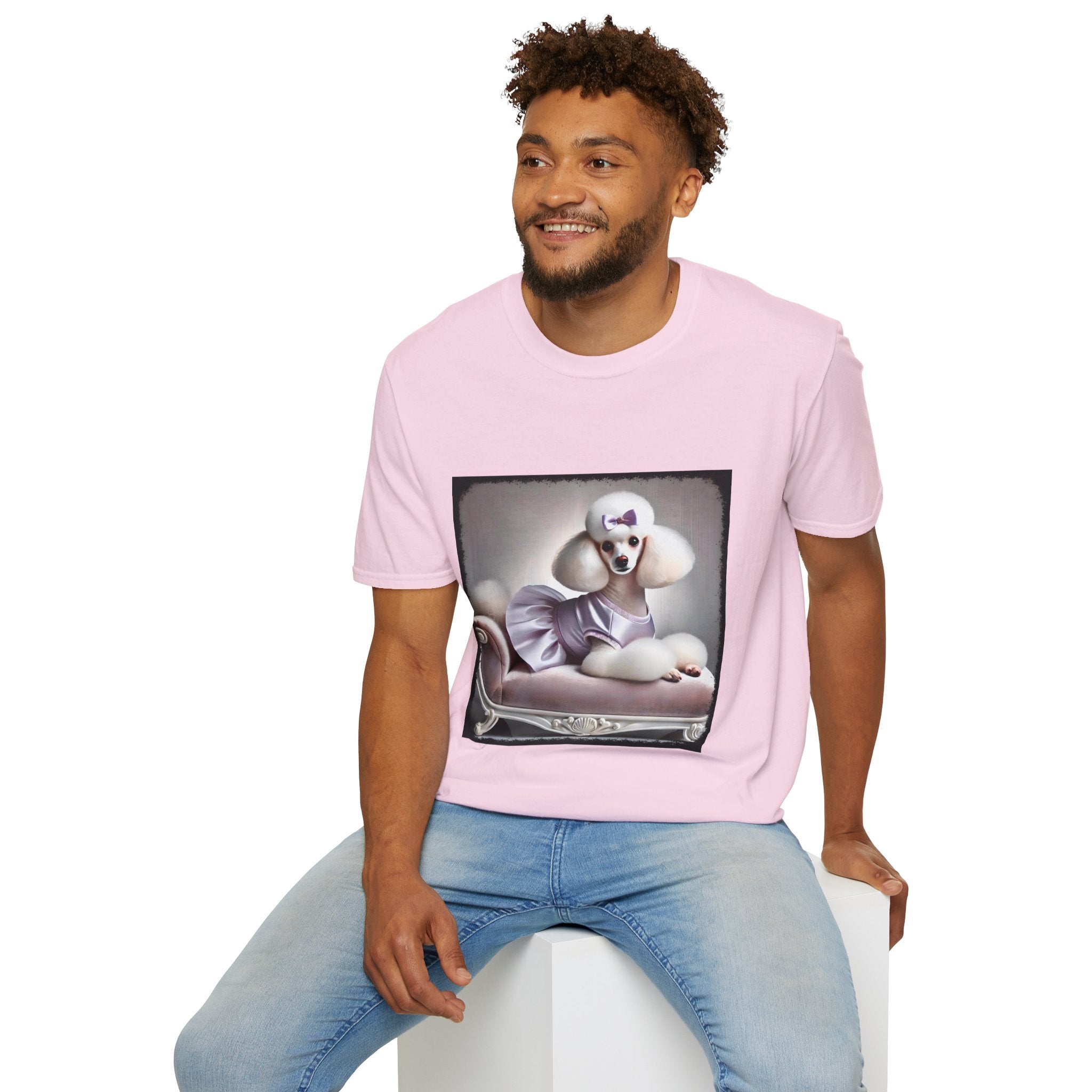 Poodle Lilac Lady | Unisex Dog T-Shirt