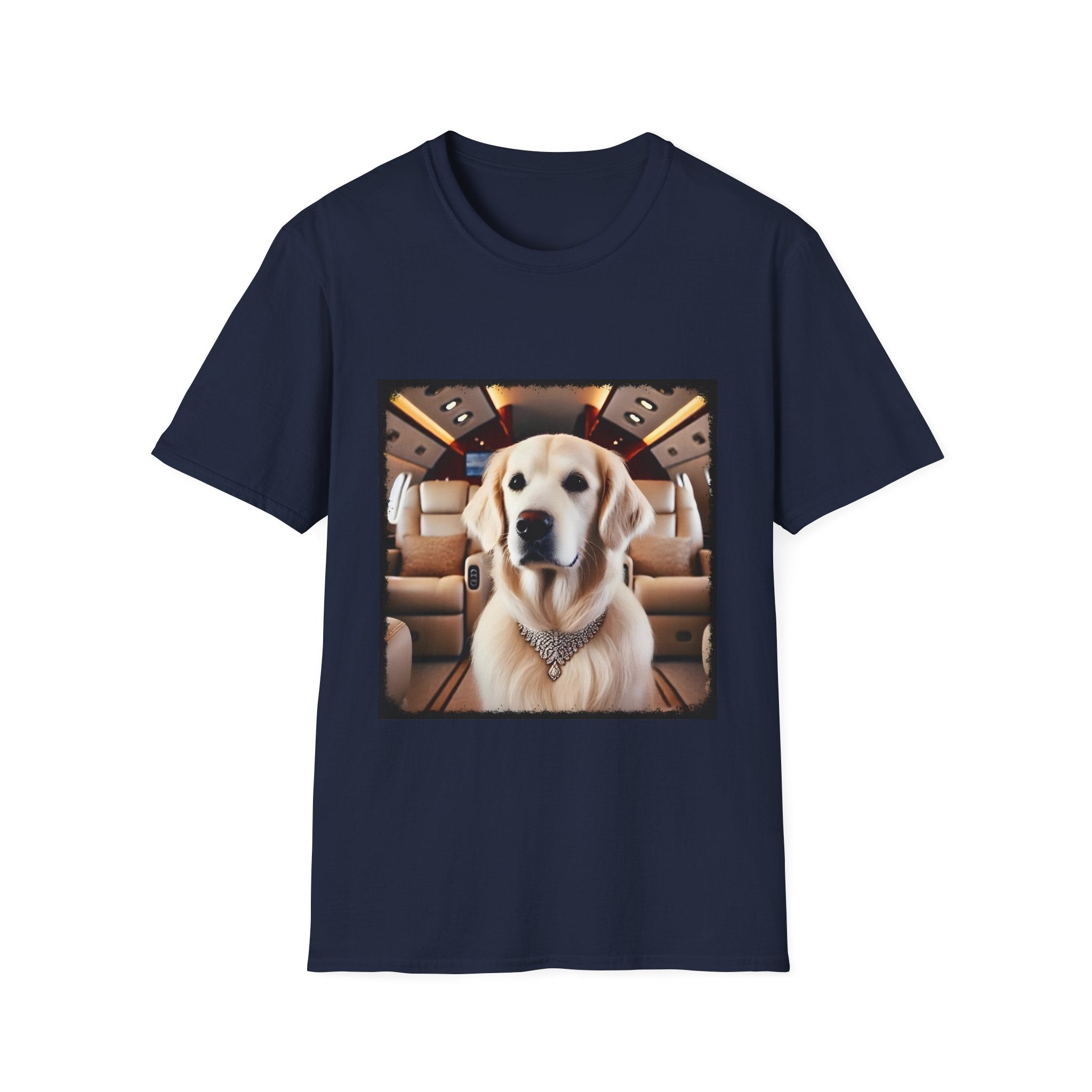 Golden Retriever Jet Setter | Unisex Dog T-Shirt
