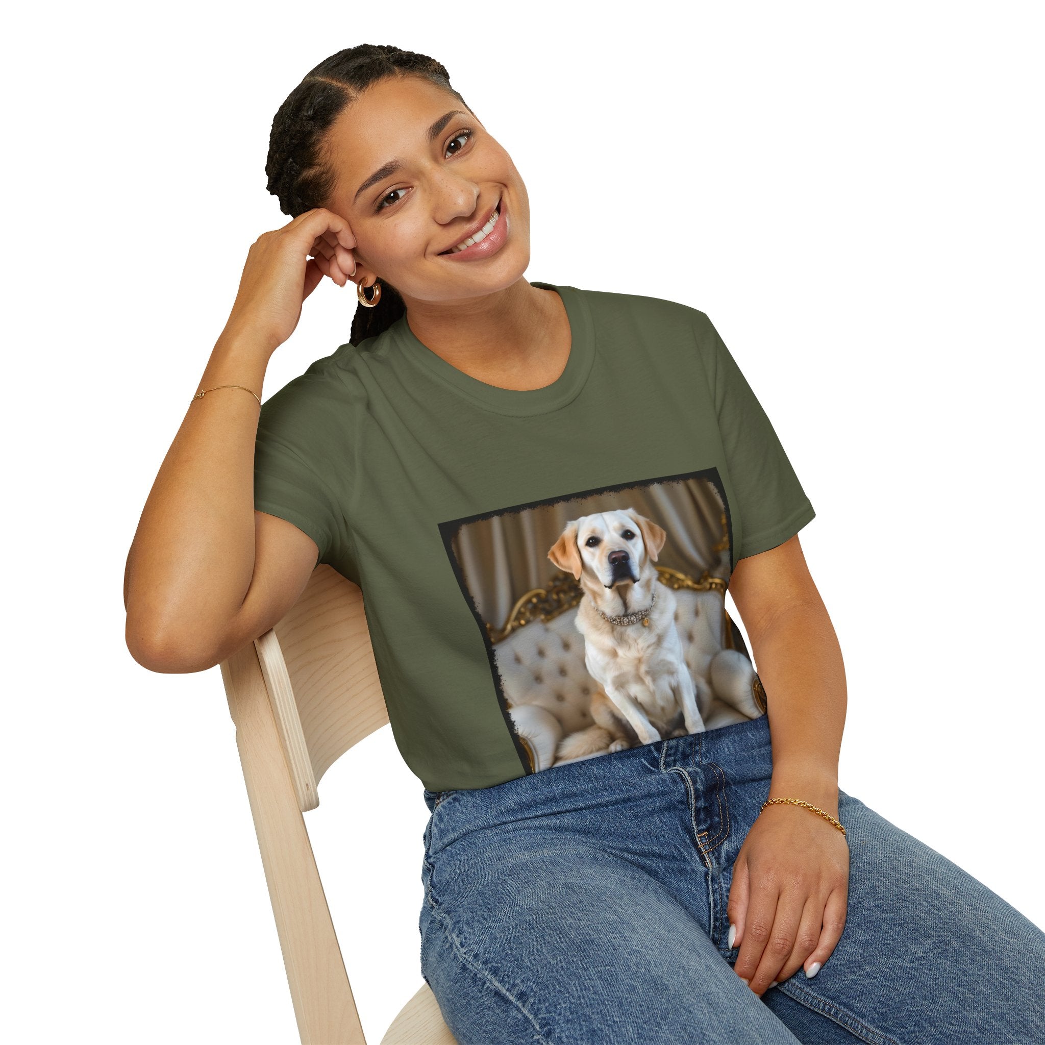 Labrador Retriever Luxe Royalty | Unisex Dog T-Shirt