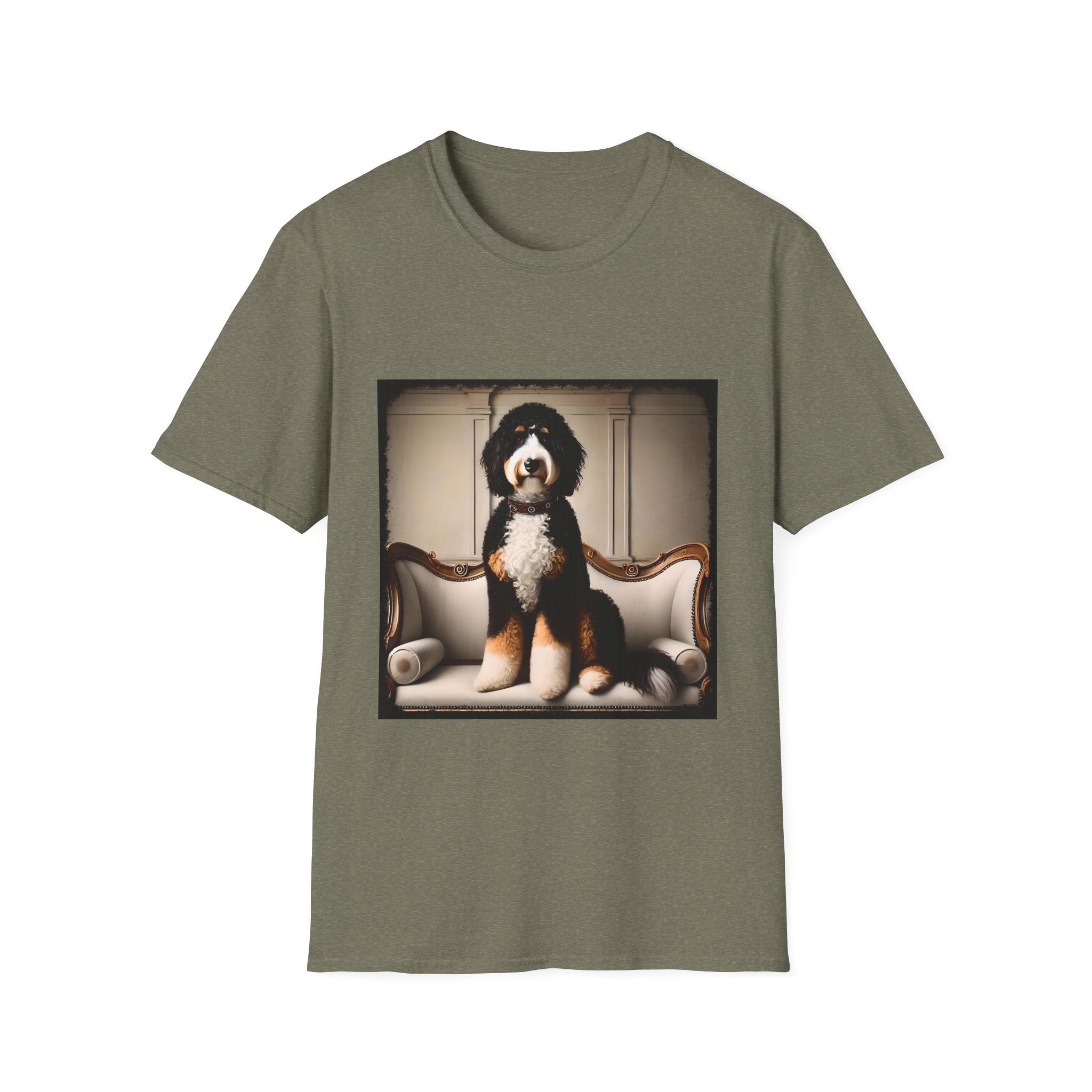 Bernedoodle Poised Posh | Unisex Dog T-Shirt