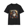 Saint Bernard Dashing Duke | Unisex Dog T-Shirt