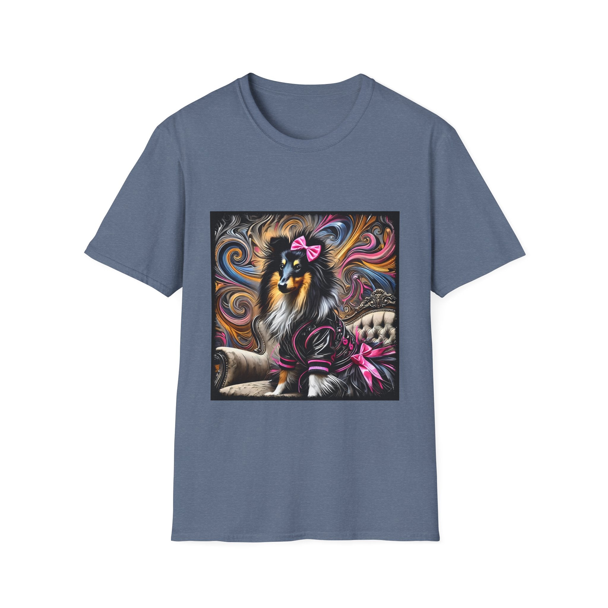 Collie Bold Rocker | Unisex Dog T-Shirt