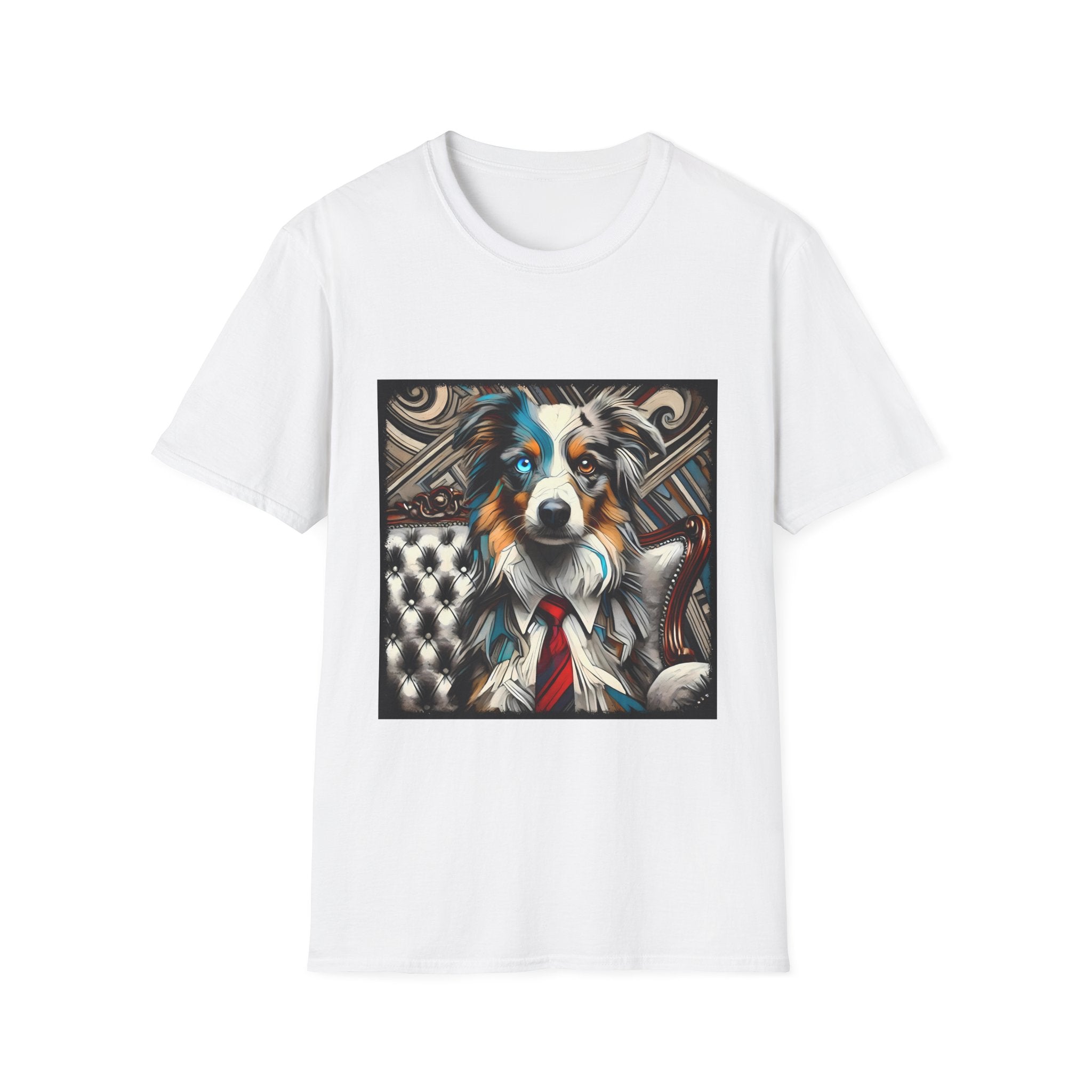 Miniature American Shepherd Bold Gentleman |  Unisex Dog T-Shirt