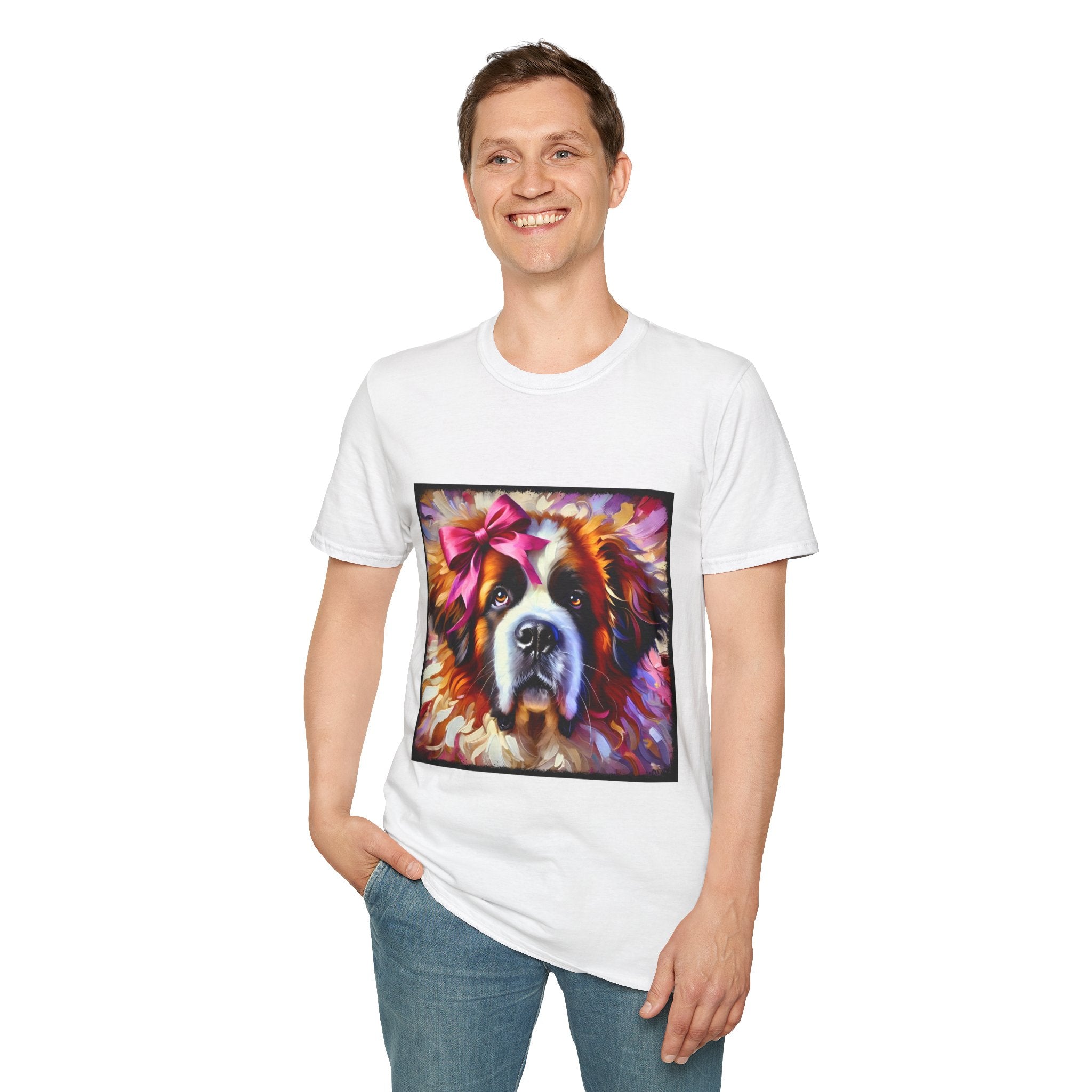 Saint Bernard Stunning Classic | Unisex Dog T-Shirt