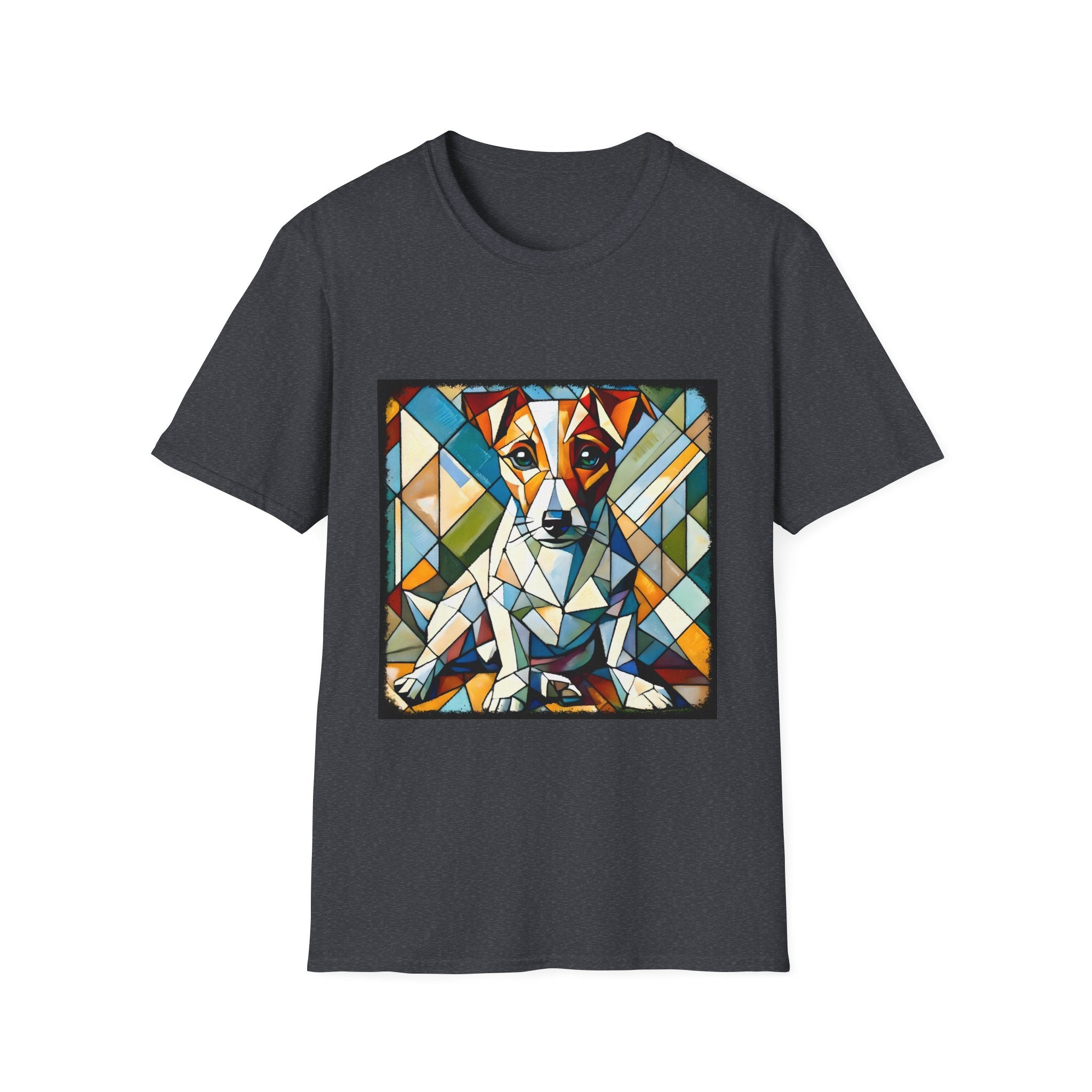 Jack Russell Terrier Bold Geometric | Unisex Dog T-Shirt
