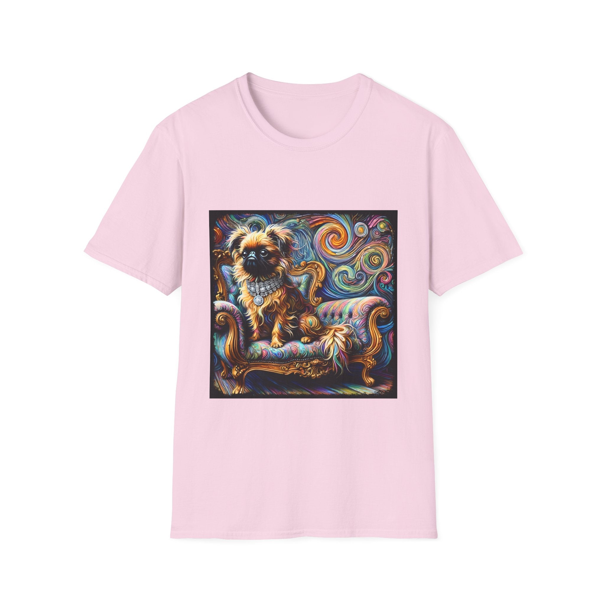 Brussels Griffon Diamond Swirl | Unisex Dog T-Shirt