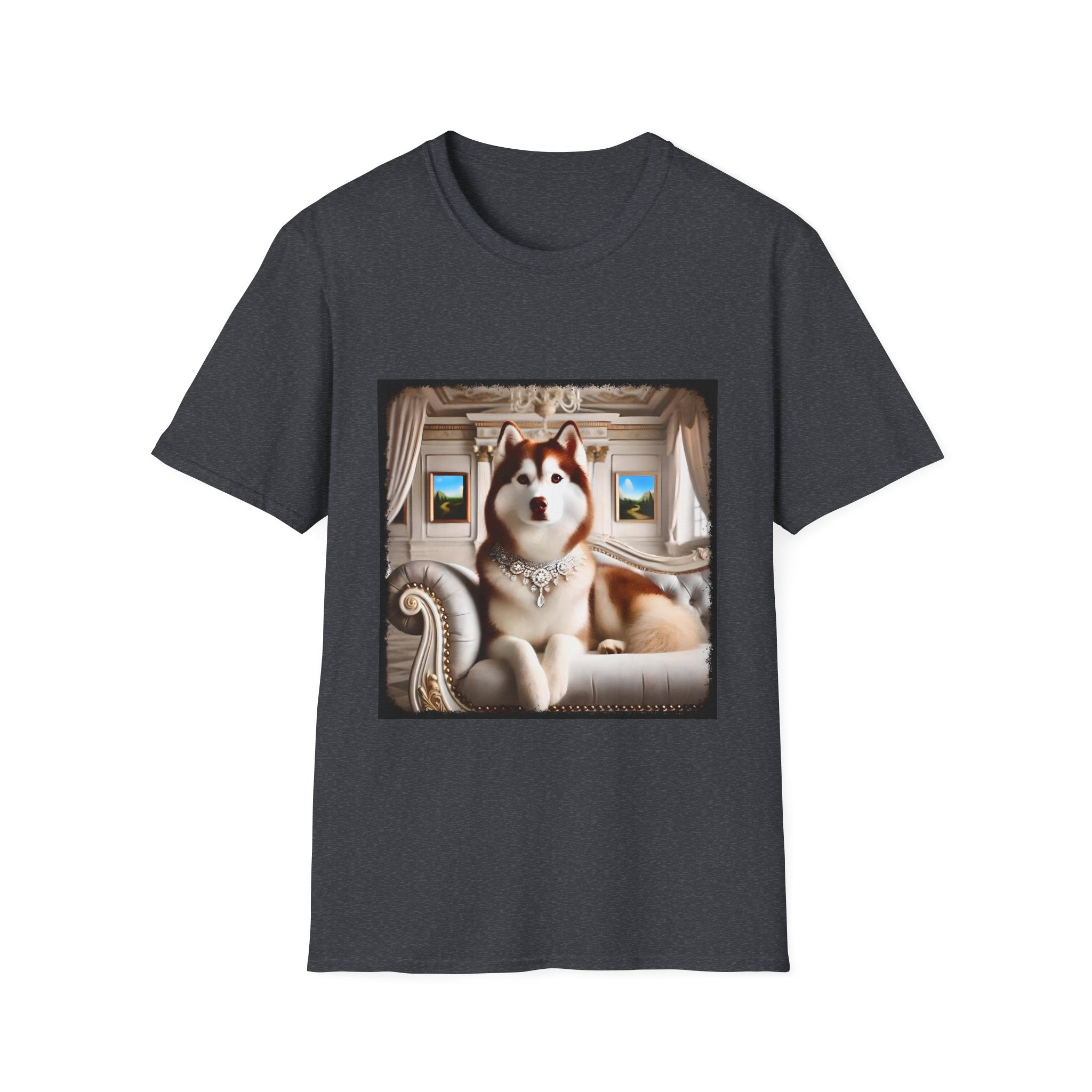 Siberian Husky Red Princess | Unisex Dog T-Shirt