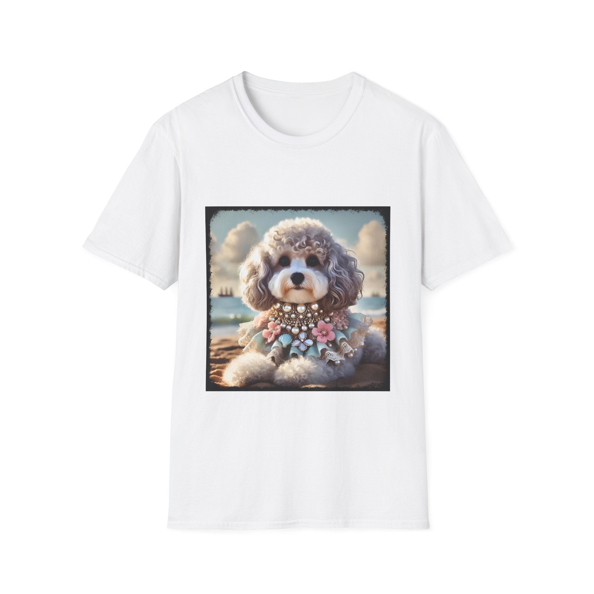 Poodle Silver Siren | Unisex Dog T-Shirt
