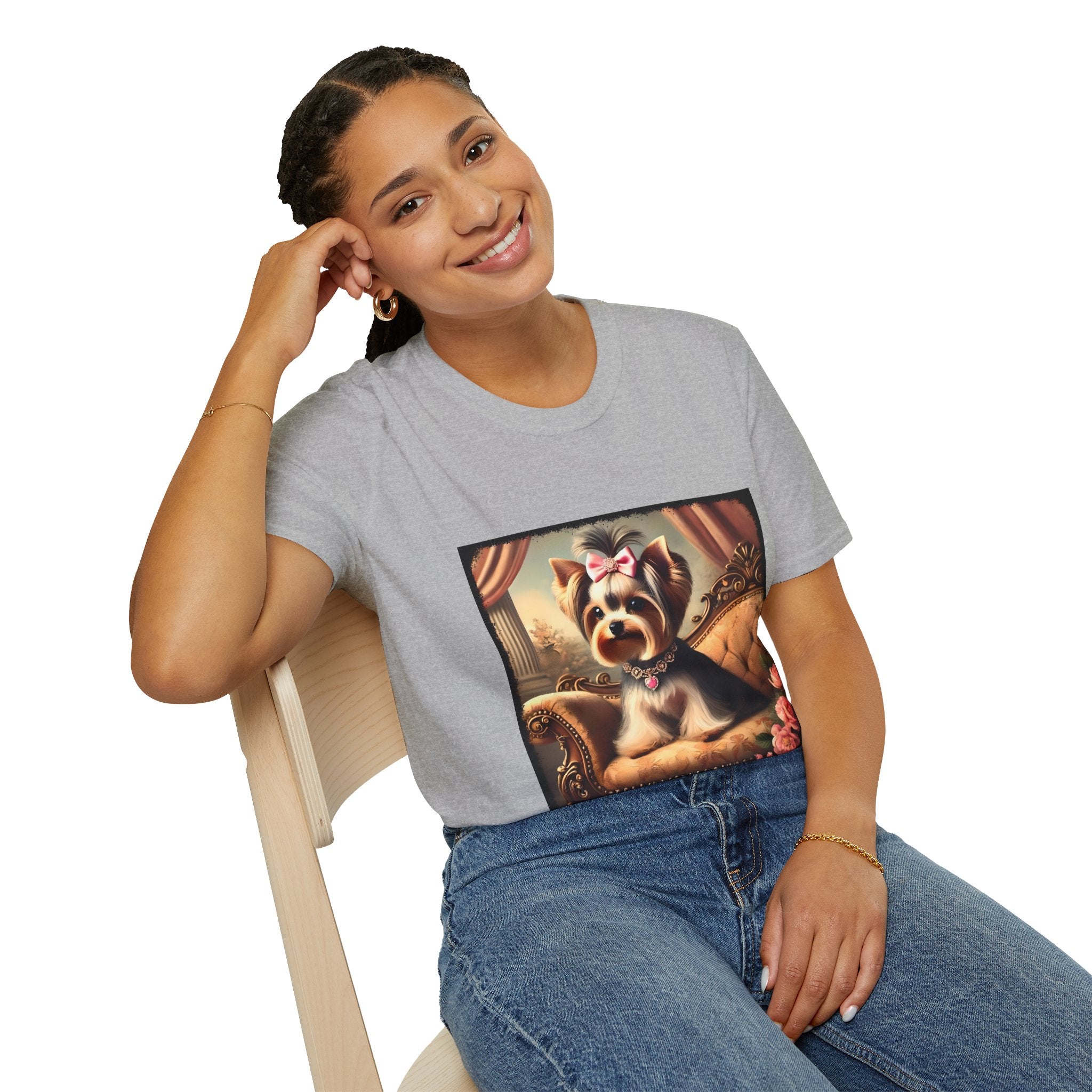 Yorkshire Terrier Pretty Princess | Unisex Dog T-Shirt