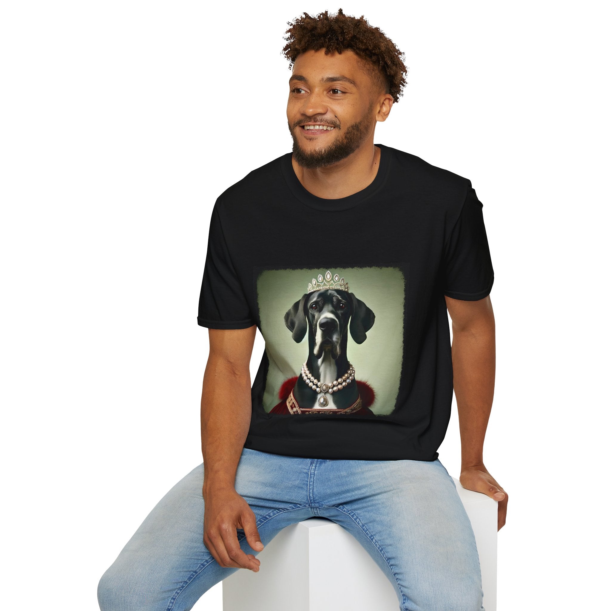 Great Dane Pearl Princess | Unisex Dog T-Shirt