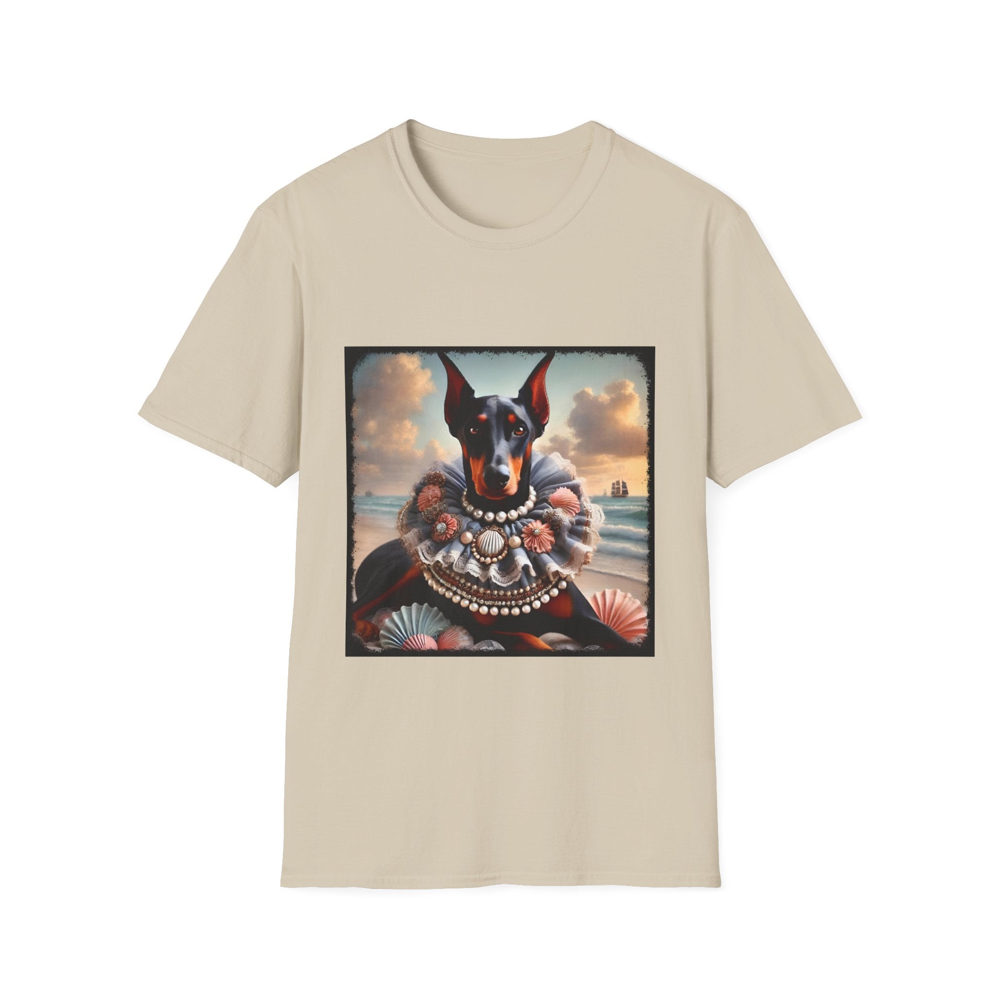 Doberman Pinscher Beach Dream | Unisex Dog T-Shirt