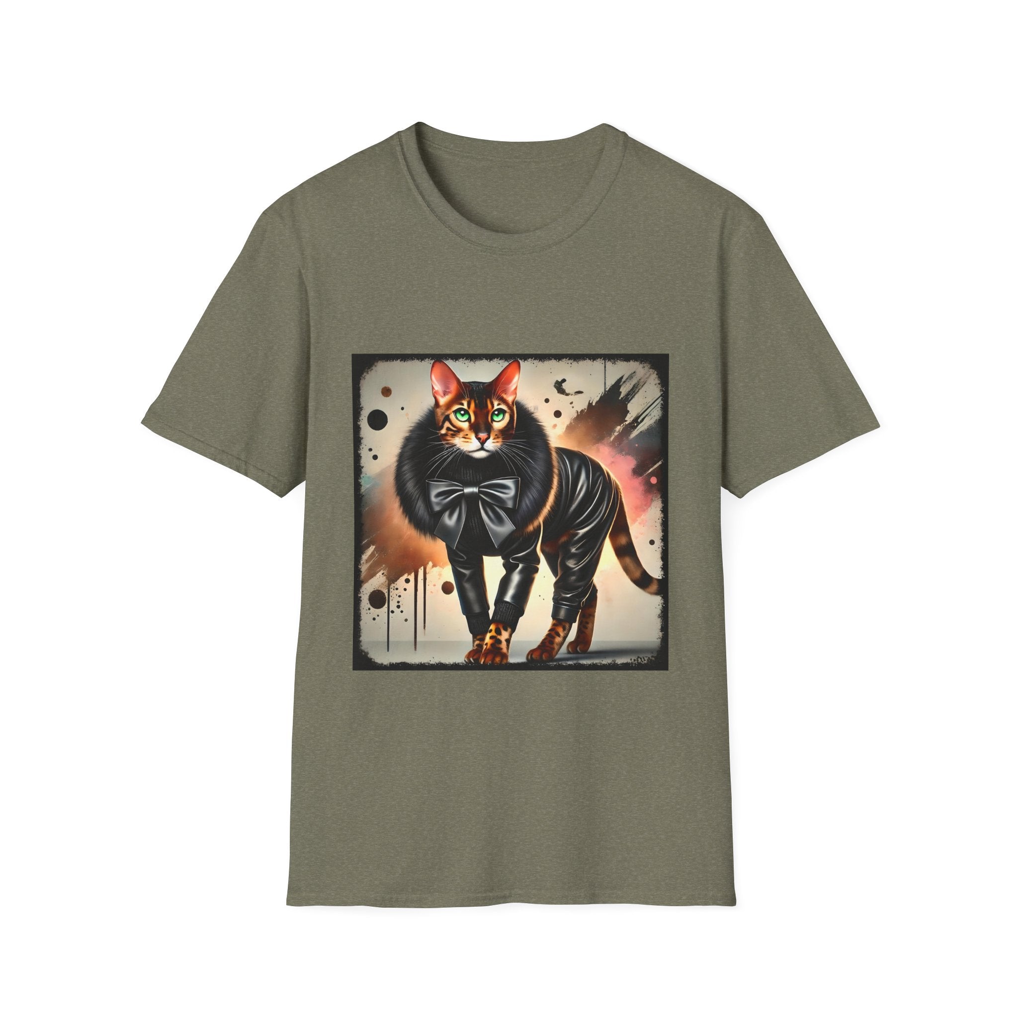 Bengal Cat Bold Muse | Unisex Cat T-Shirt
