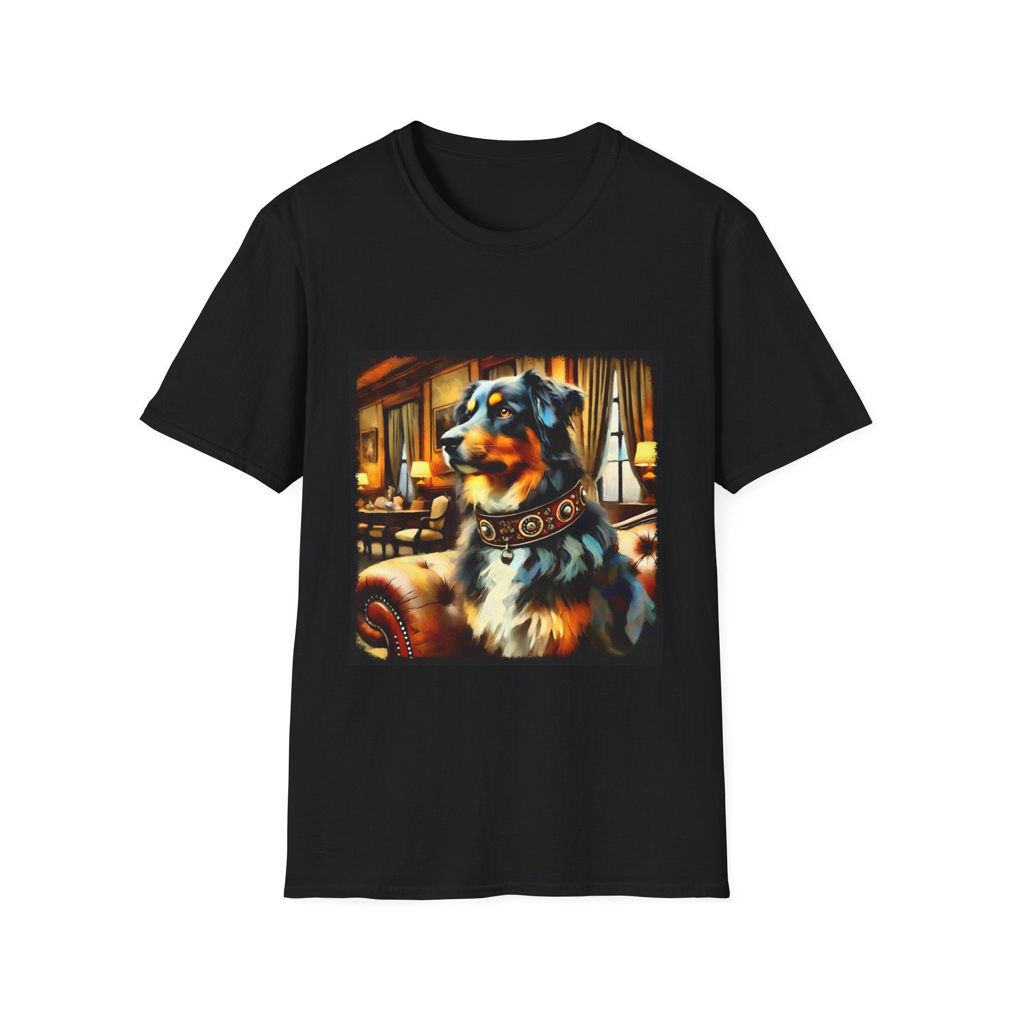 Australian Shepherd Bold Collar Classic | Unisex Dog T-Shirt