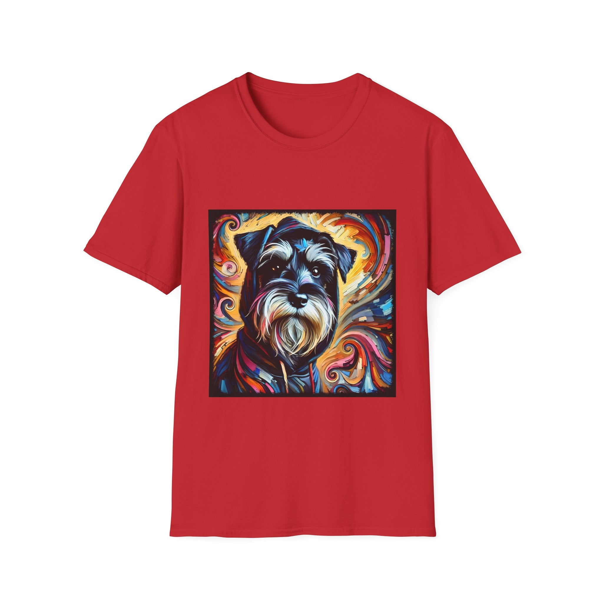 Schnauzer Hoodie Swirl | Unisex Dog T-Shirt