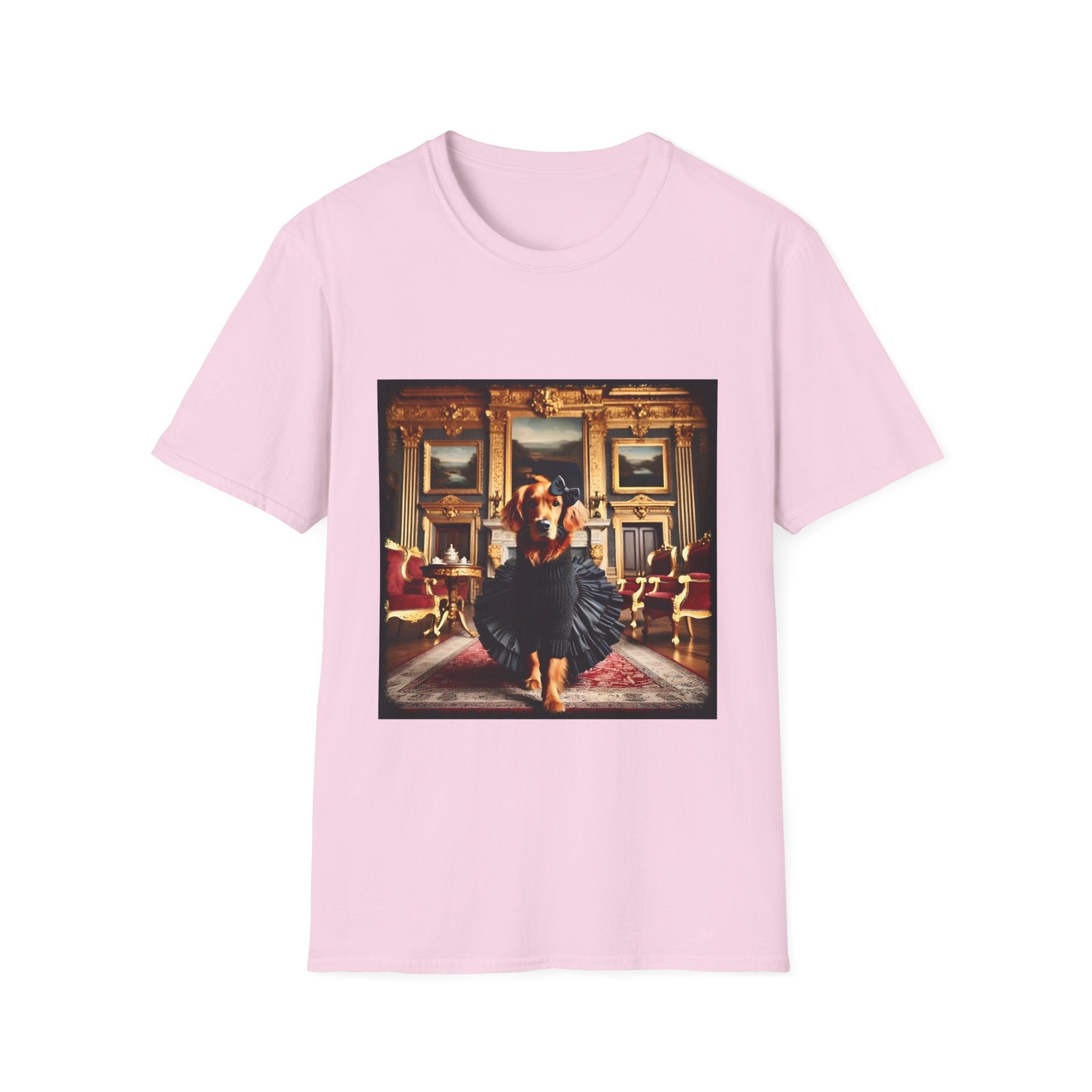 Golden Retriever Golden Runway | Unisex Dog T-Shirt