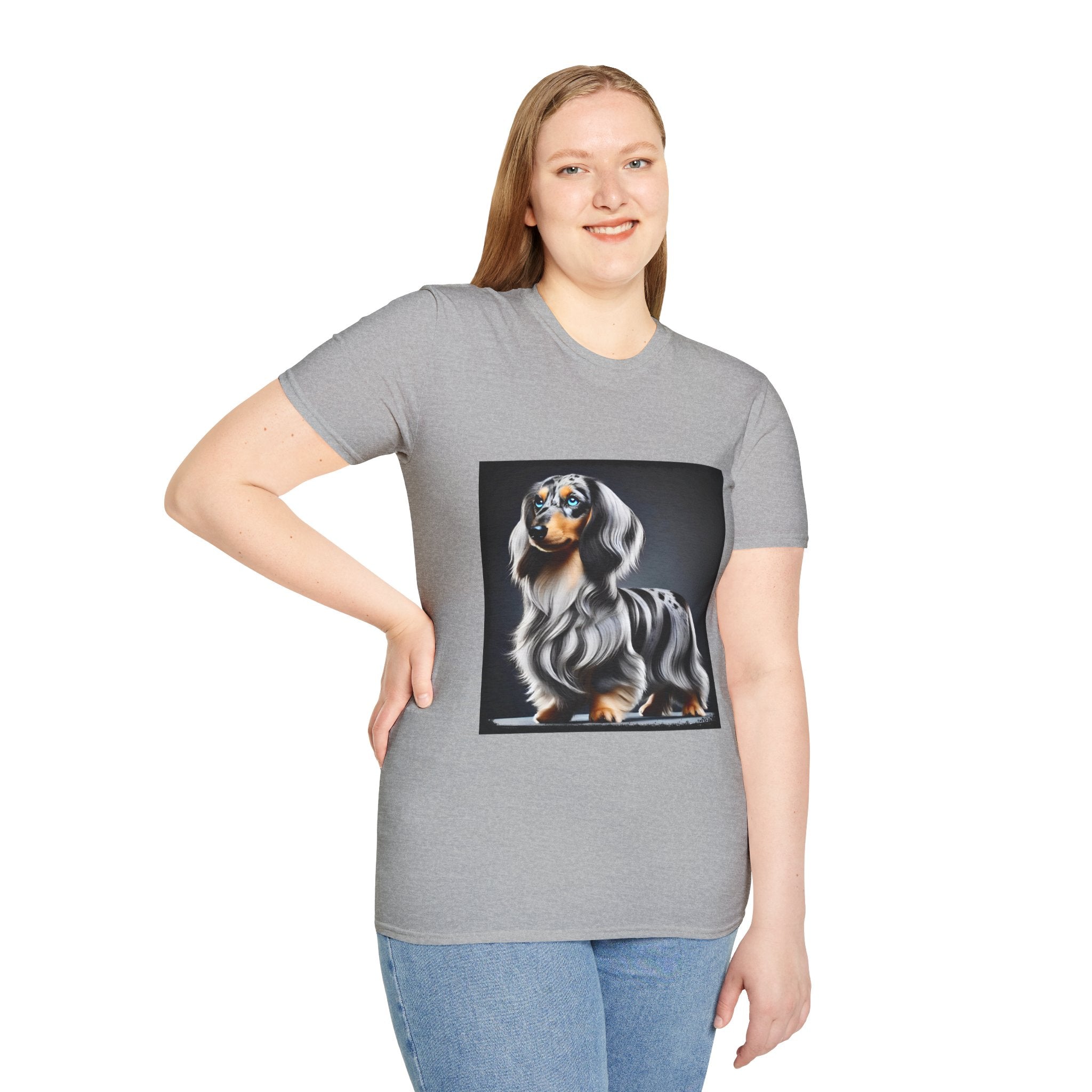 Dachshund On Display | Unisex Dog T-Shirt