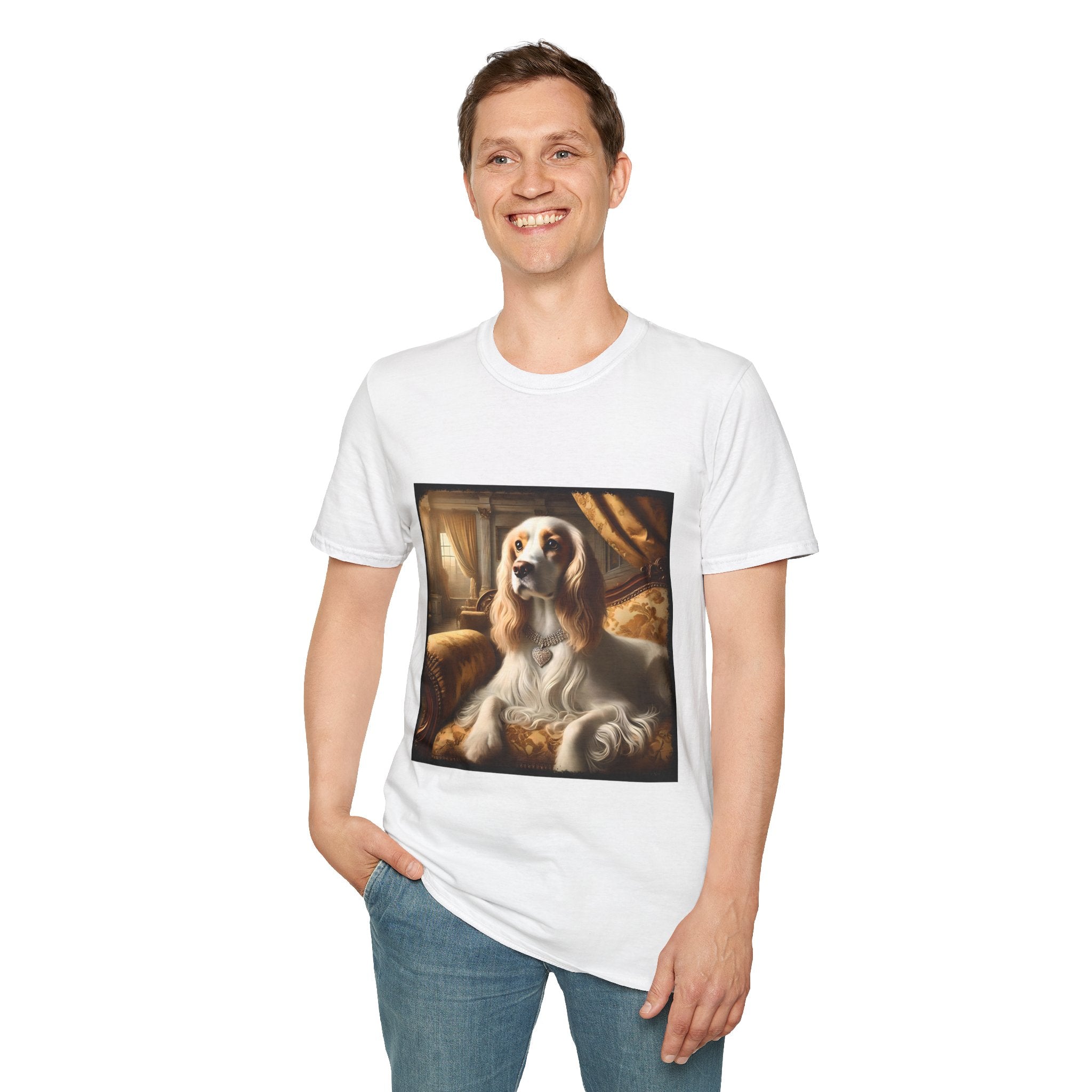 English Springer Spaniel Lemon Princess | Unisex Dog T-Shirt