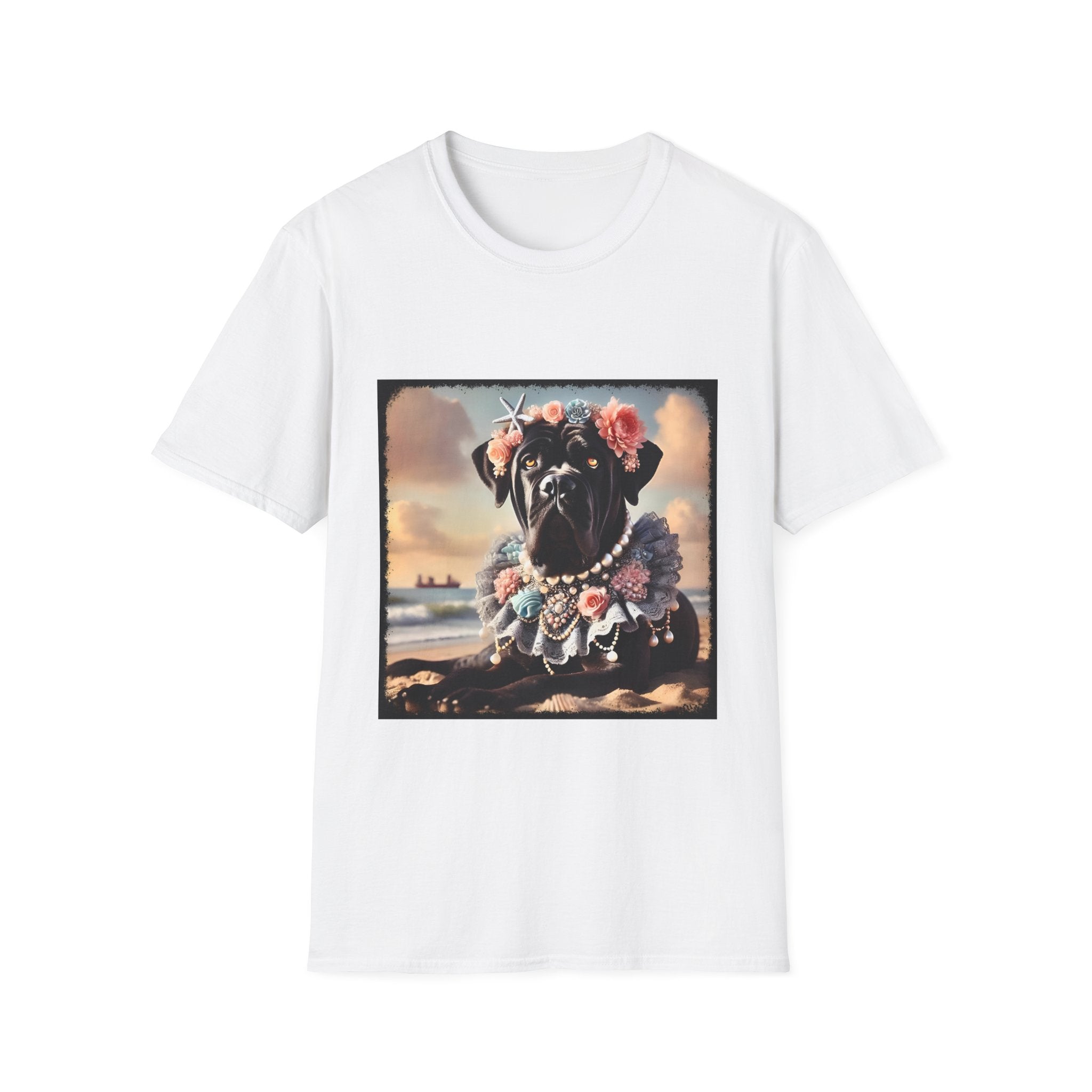 Cane Corso Beach Beauty | Unisex Dog T-Shirt
