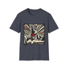 German Shepherd B&W Red Bow | Unisex Dog T-Shirt