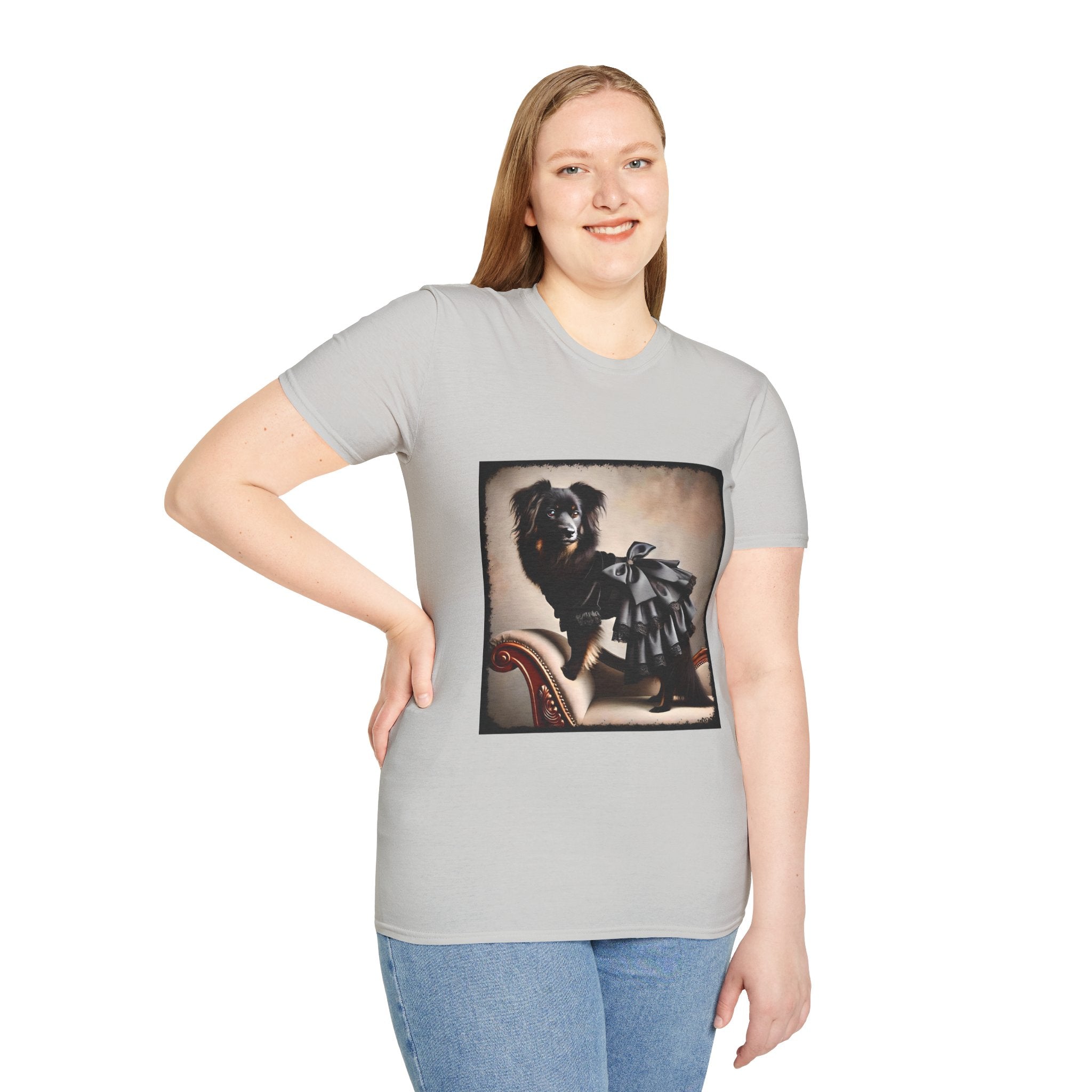 Miniature American Shepherd Poised Rebel | Unisex Dog T-Shirt