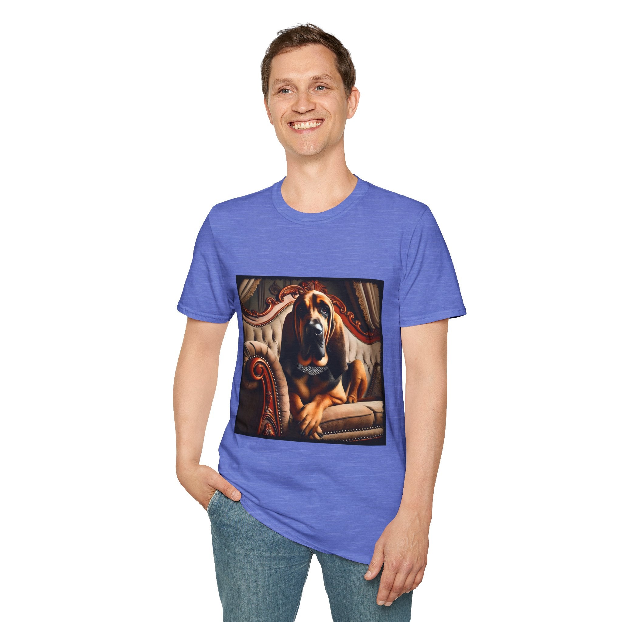 Bloodhound Posh Princess | Unisex Dog T-Shirt