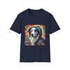 Border Collie Relaxed Swirl | Unisex Dog T-Shirt
